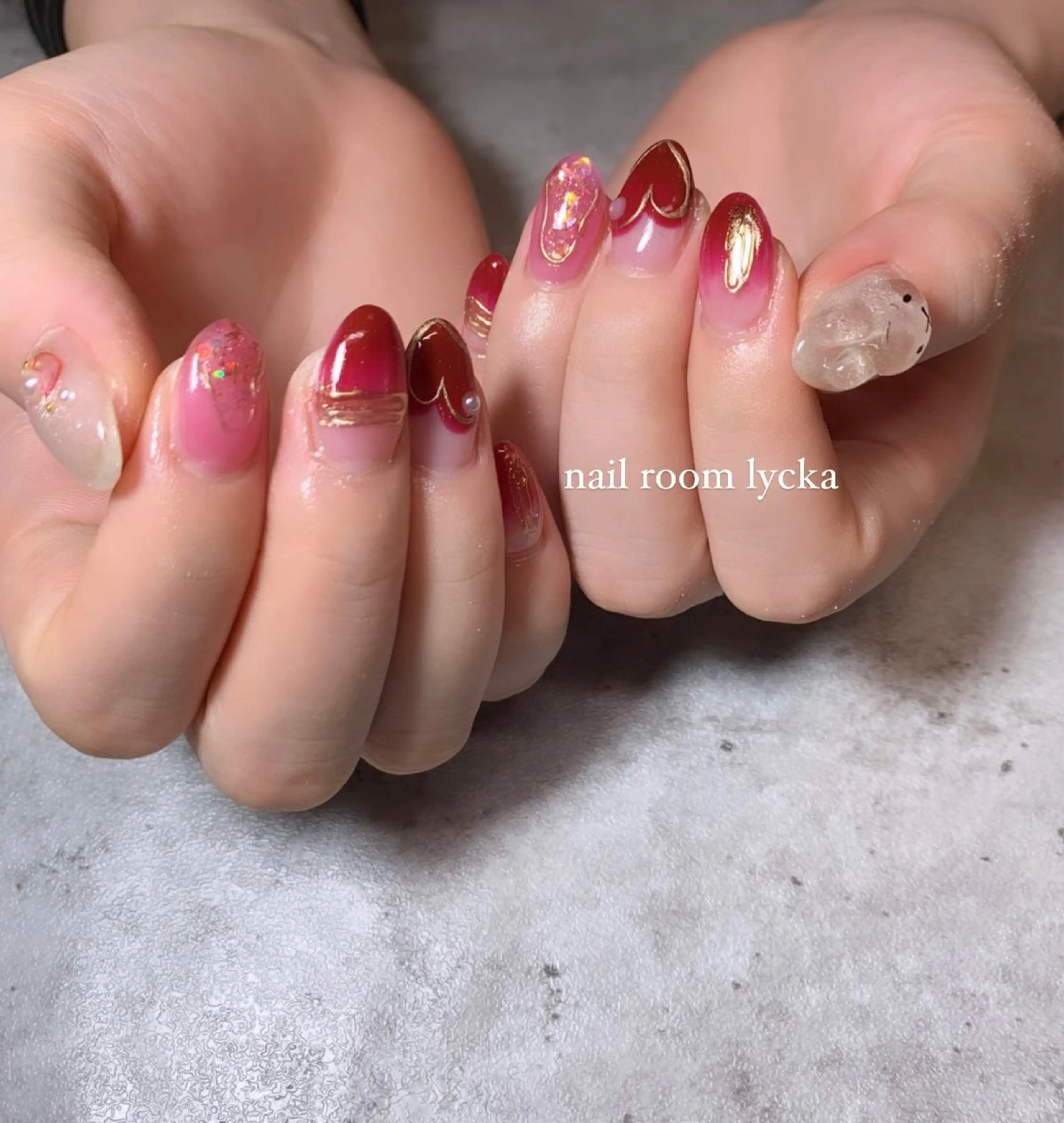 ネイル ﾈｲﾙﾙｰﾑﾘｯｶ 𝐦𝐚𝐲𝐮のネイルデザイン