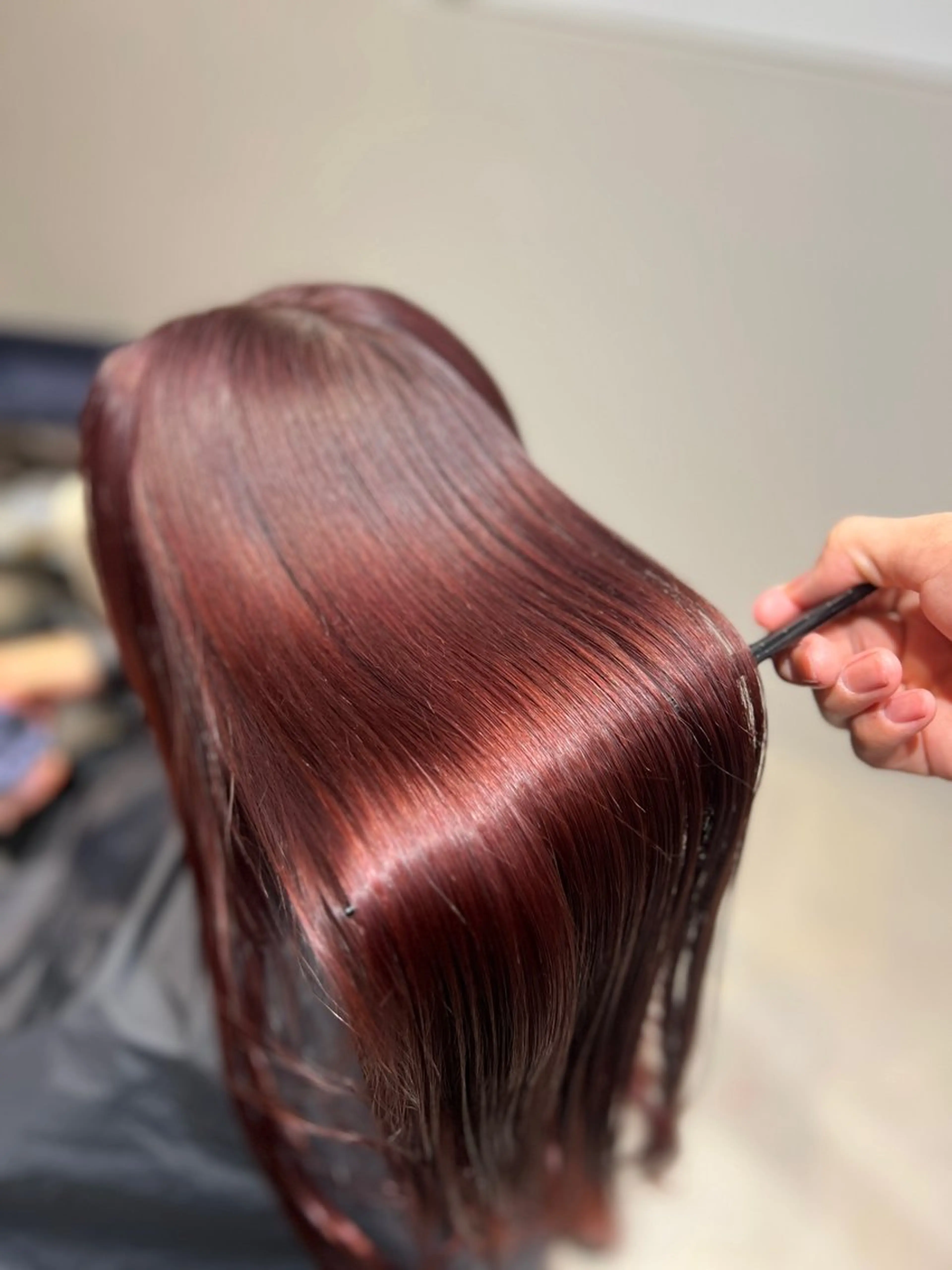 ロング Salowin銀座suite店所属・美髪縮毛矯正/髪質 改善カラー/寺倉海人のヘアスタイル