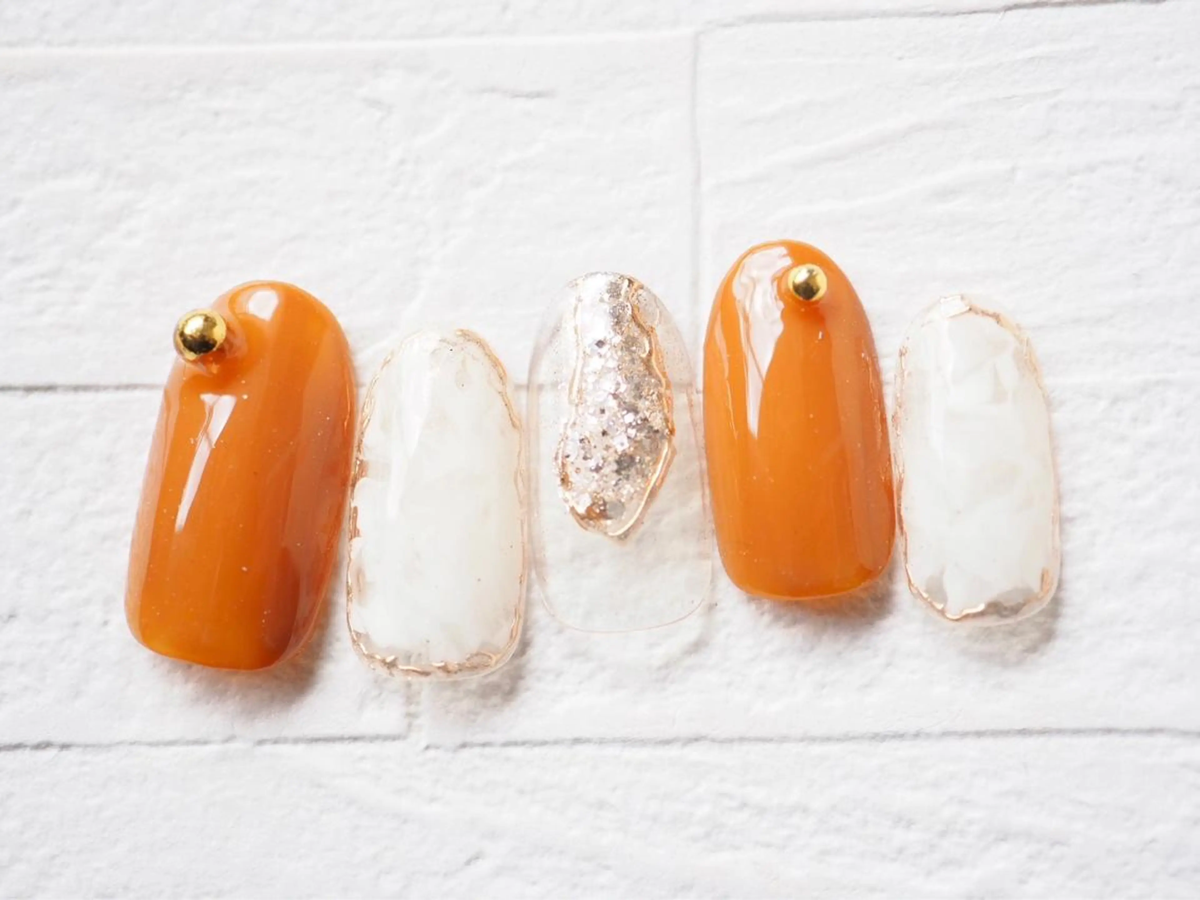 ネイル ハンドネイル トップネイリスト Ribbon立川店のネイルデザイン