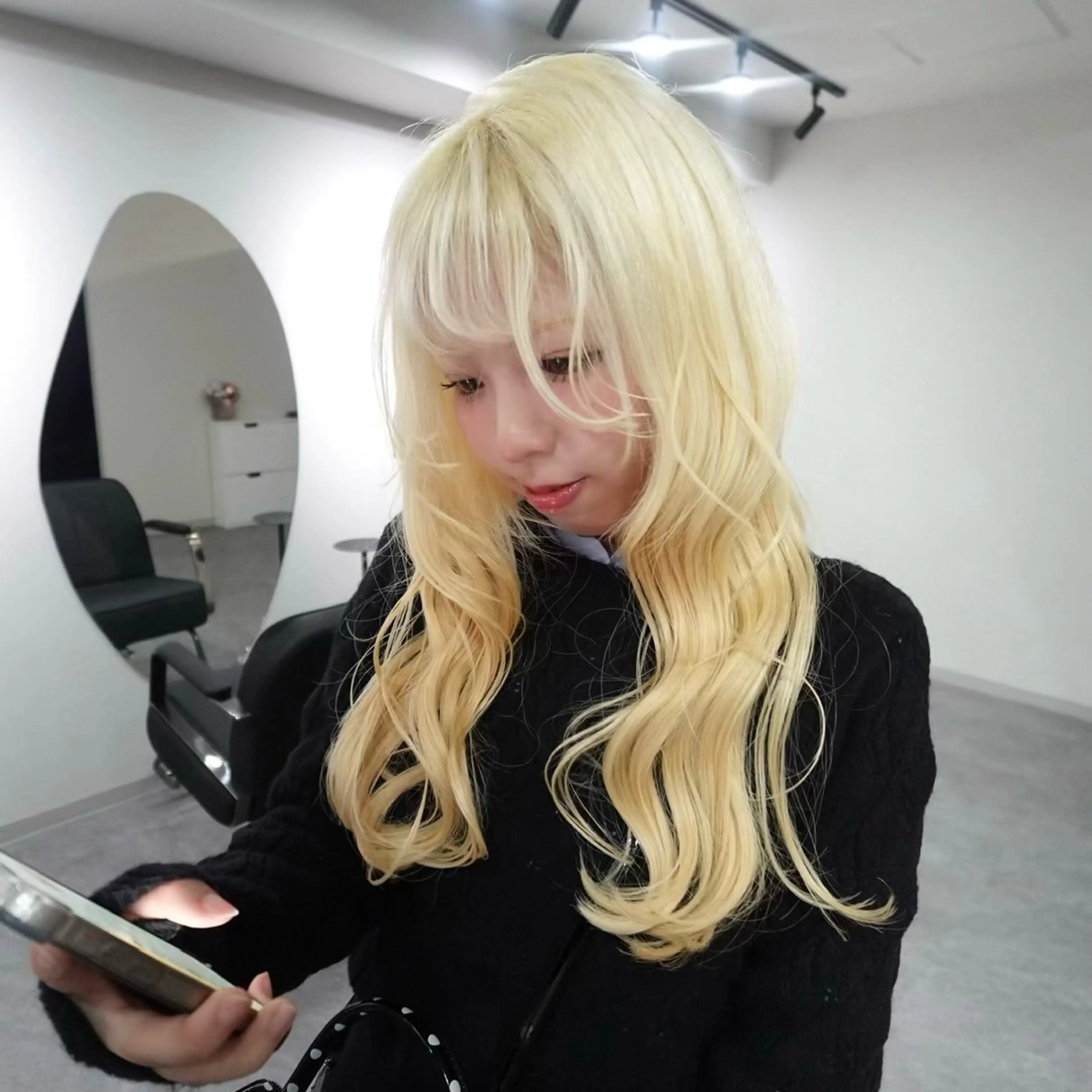 ロング 【色落ちまで可愛い】 mao🐩💜のヘアスタイル