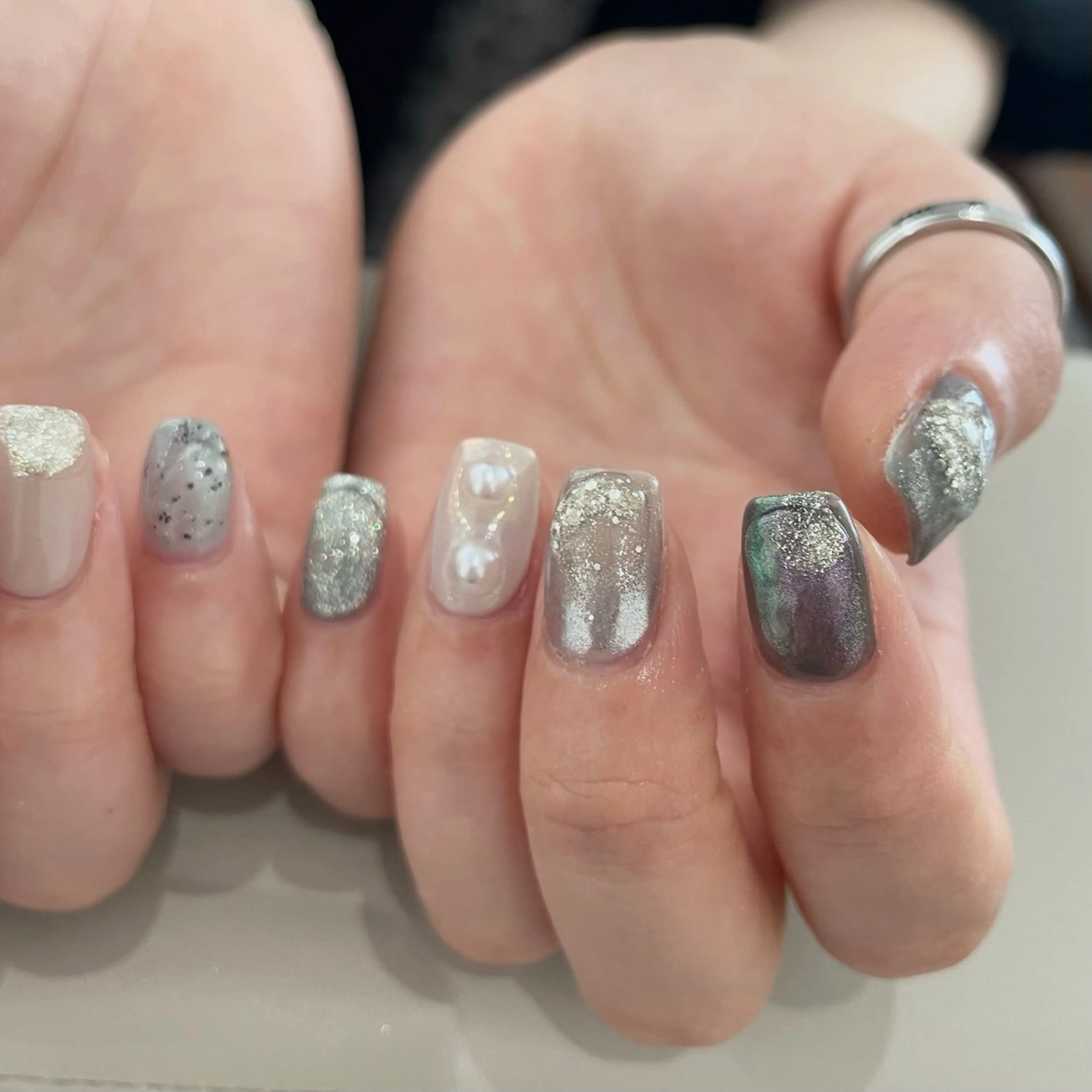 ネイル ハンドネイル Yarm As Etel.のネイルデザイン