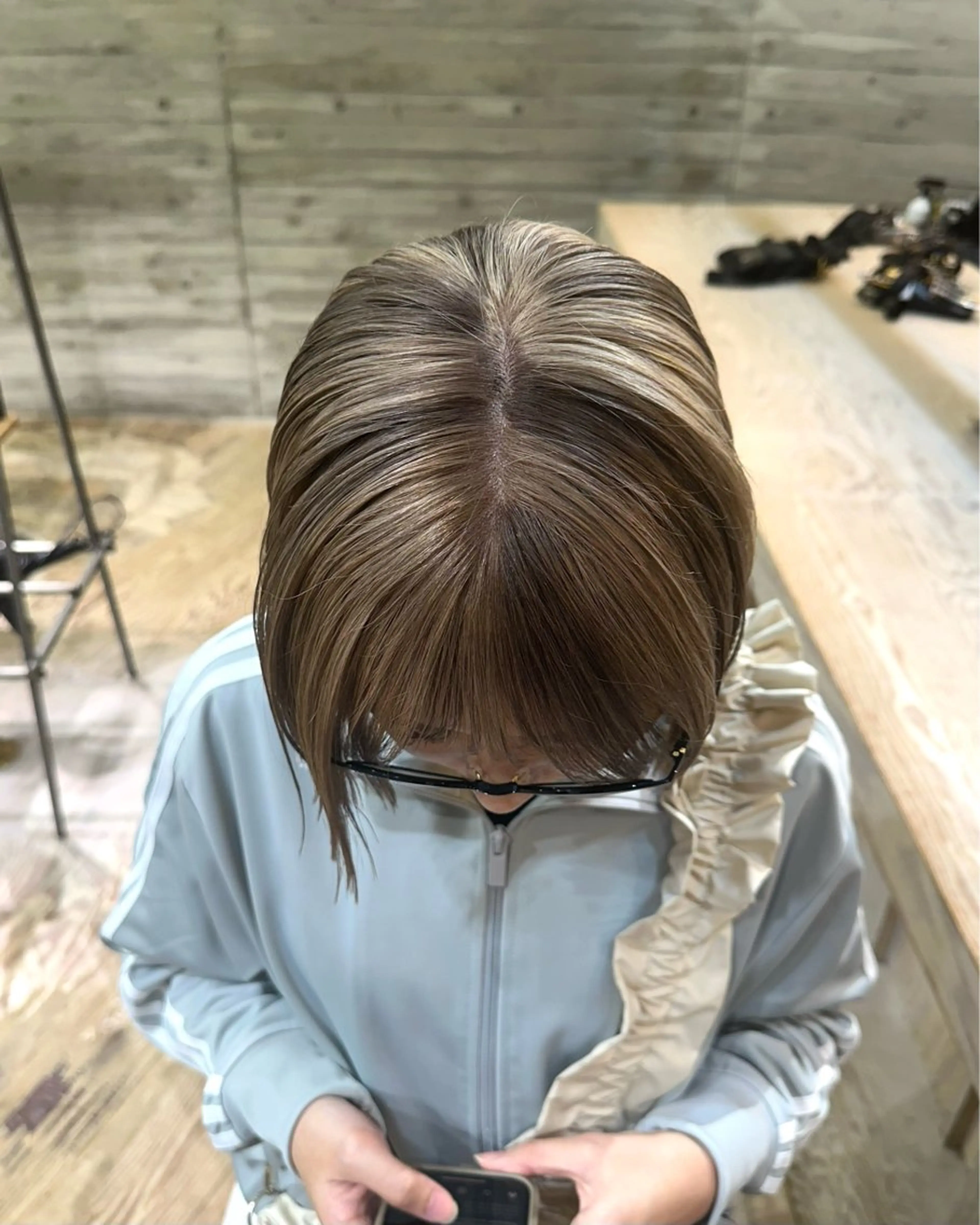 カラー RINA .のヘアスタイル