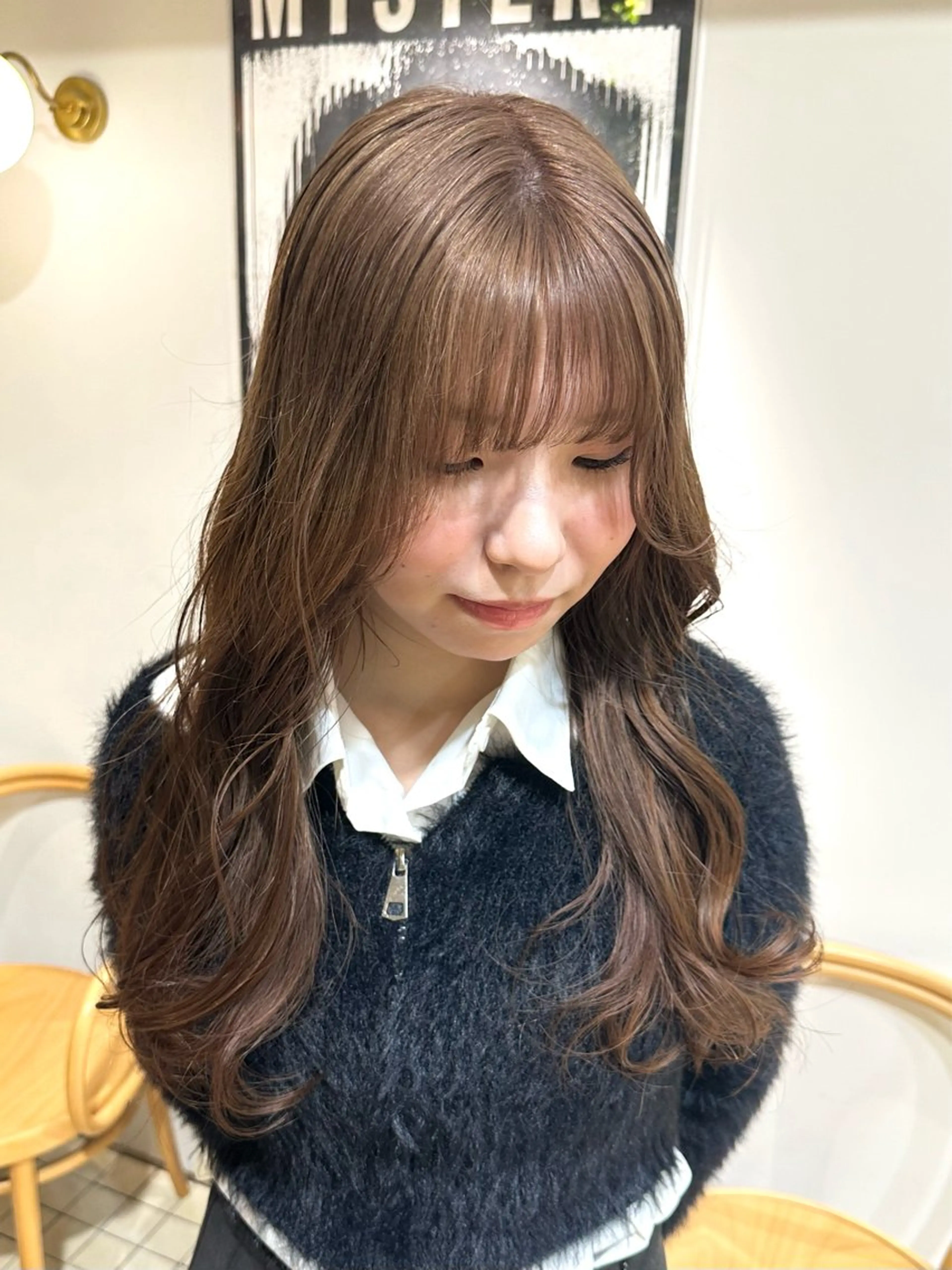 ロング カラー 抜きっぱなしブロンド ササキカズマのヘアスタイル