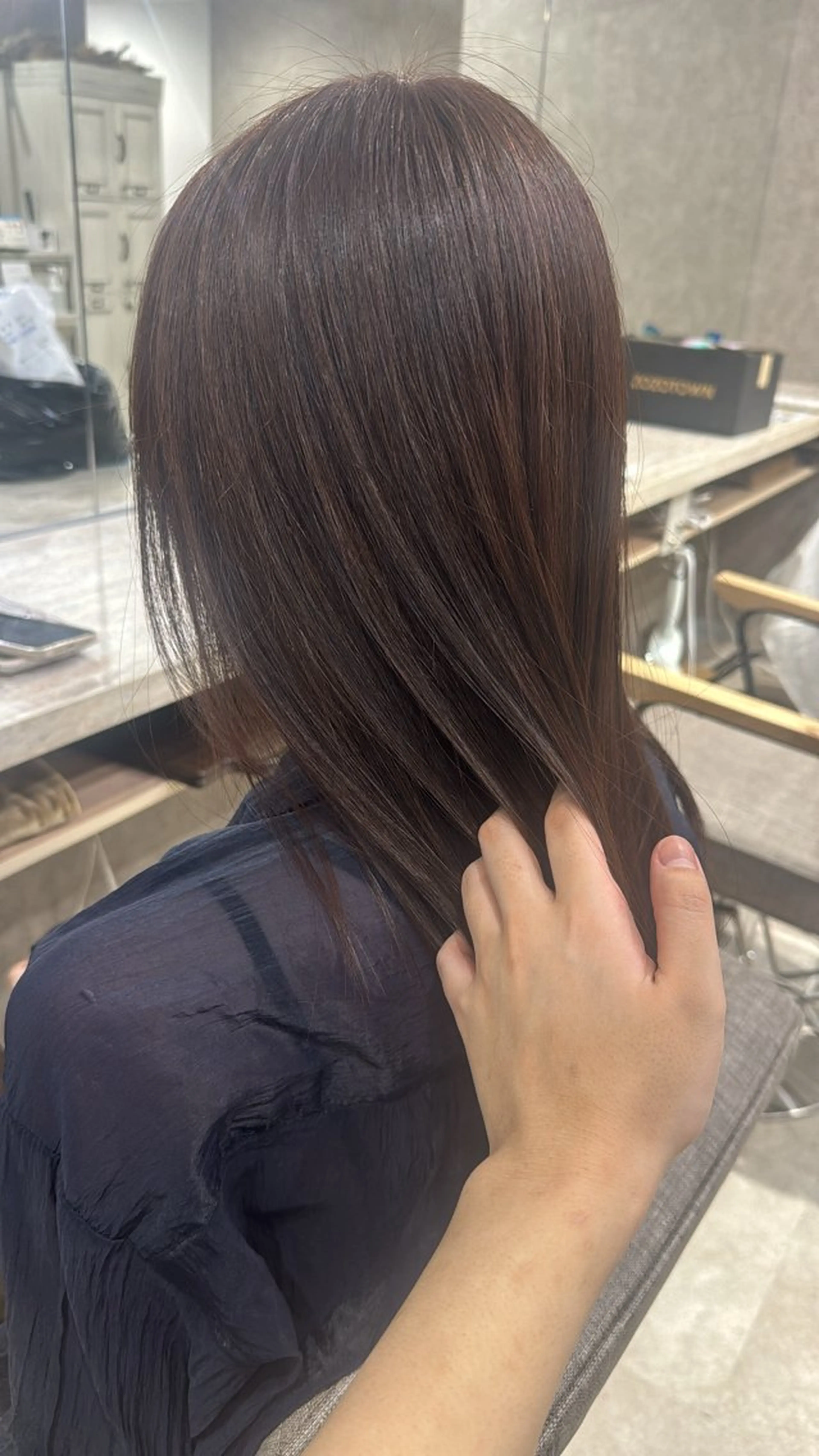 セミロング Re:ICE所属・はな / Re:ICEのヘアスタイル