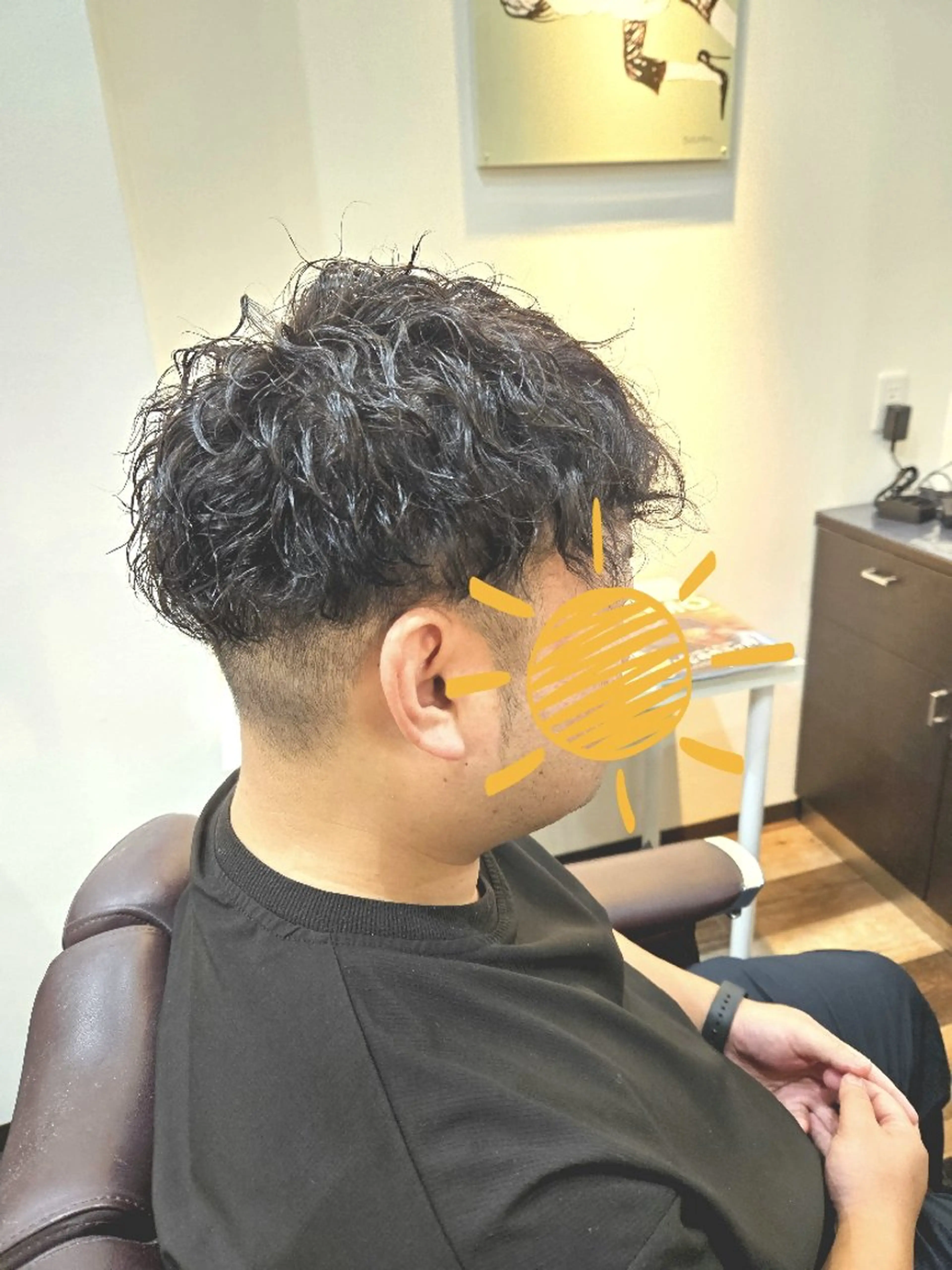 ショート カット パーマ HAIR Atelier Libre所属・大人モテ髪／🍃 ともき/八乙女のヘアスタイル