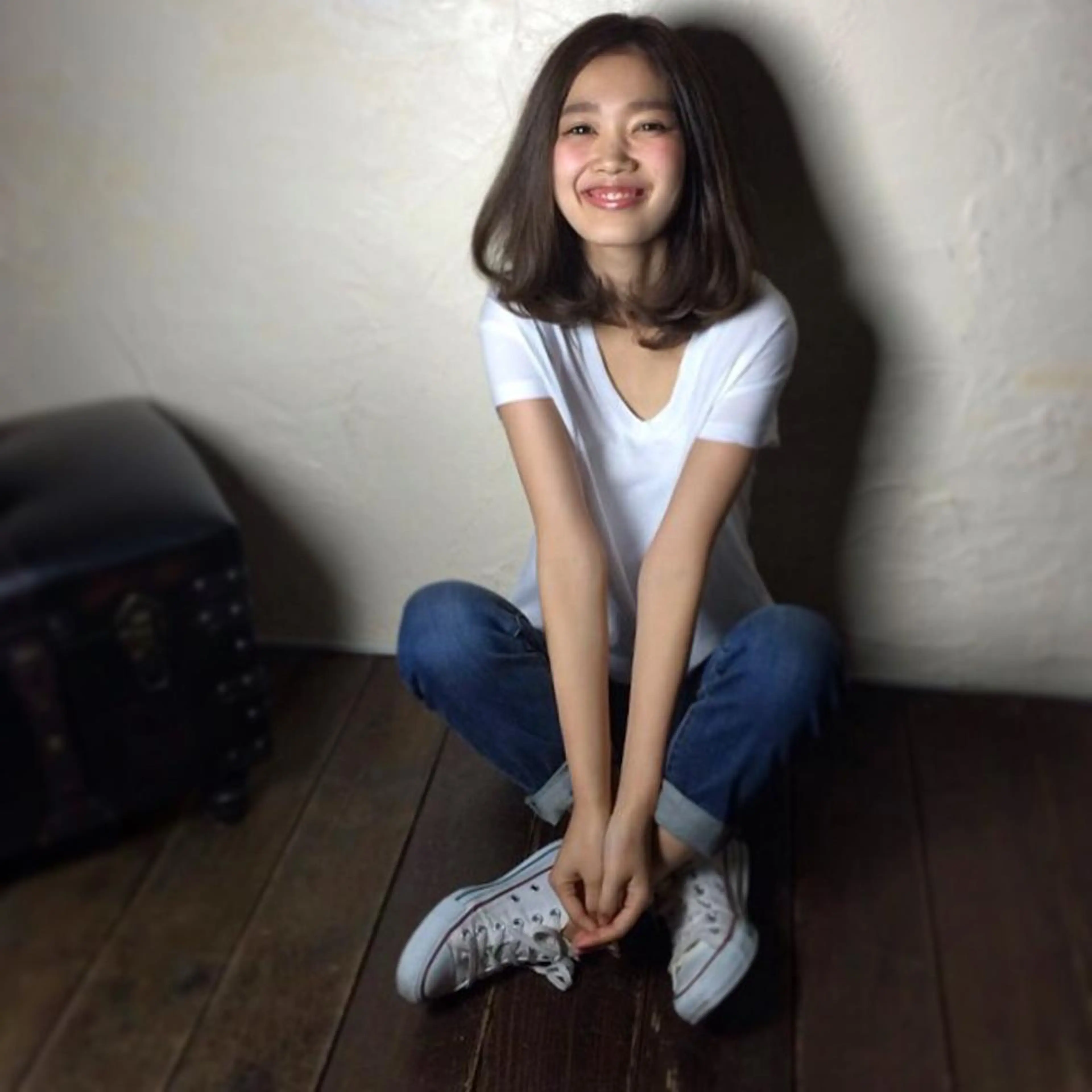 ミディアム 前樫 将太のヘアスタイル