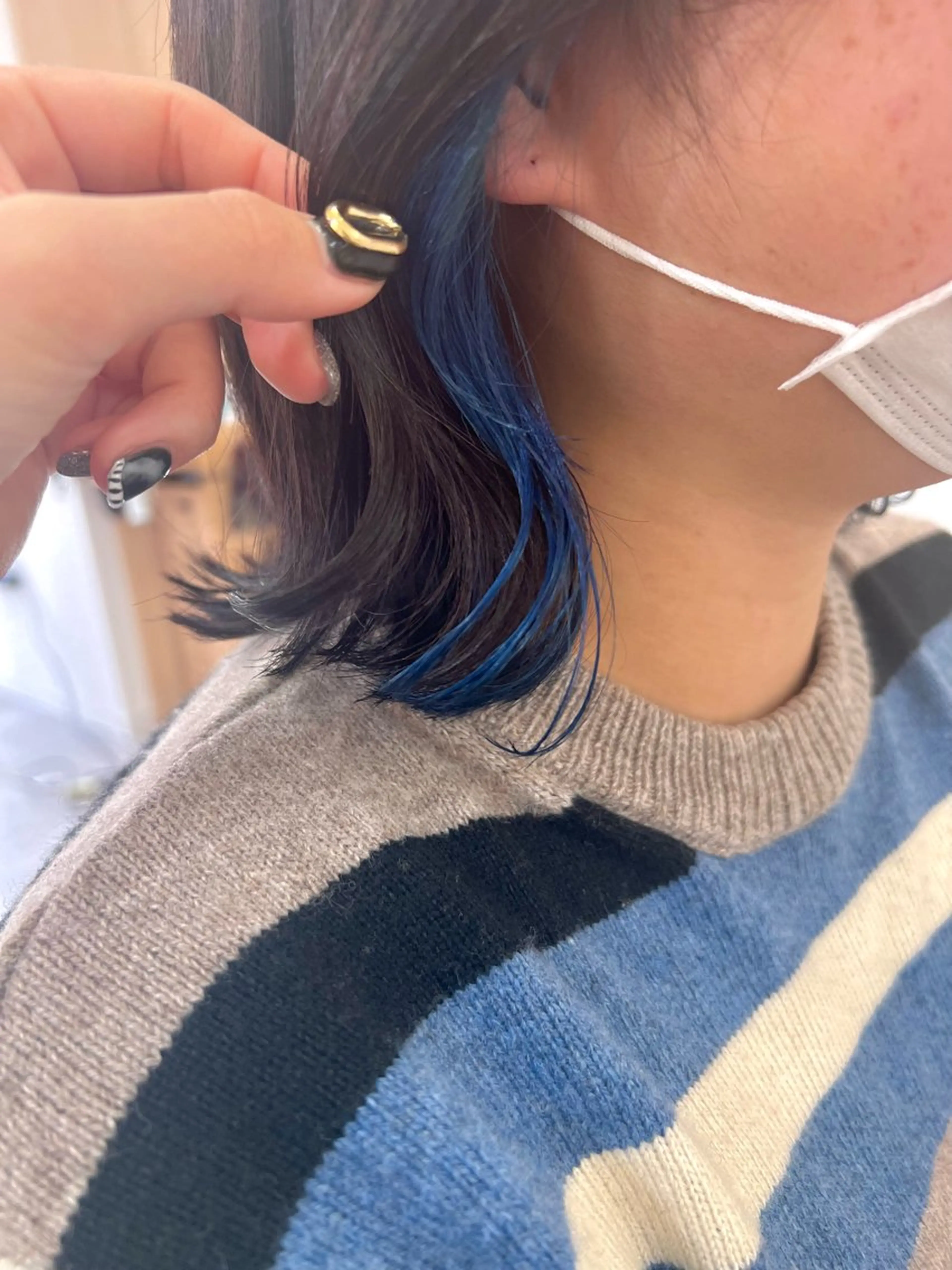 ショート カラー メンズカットモデル /金川なづなのヘアスタイル