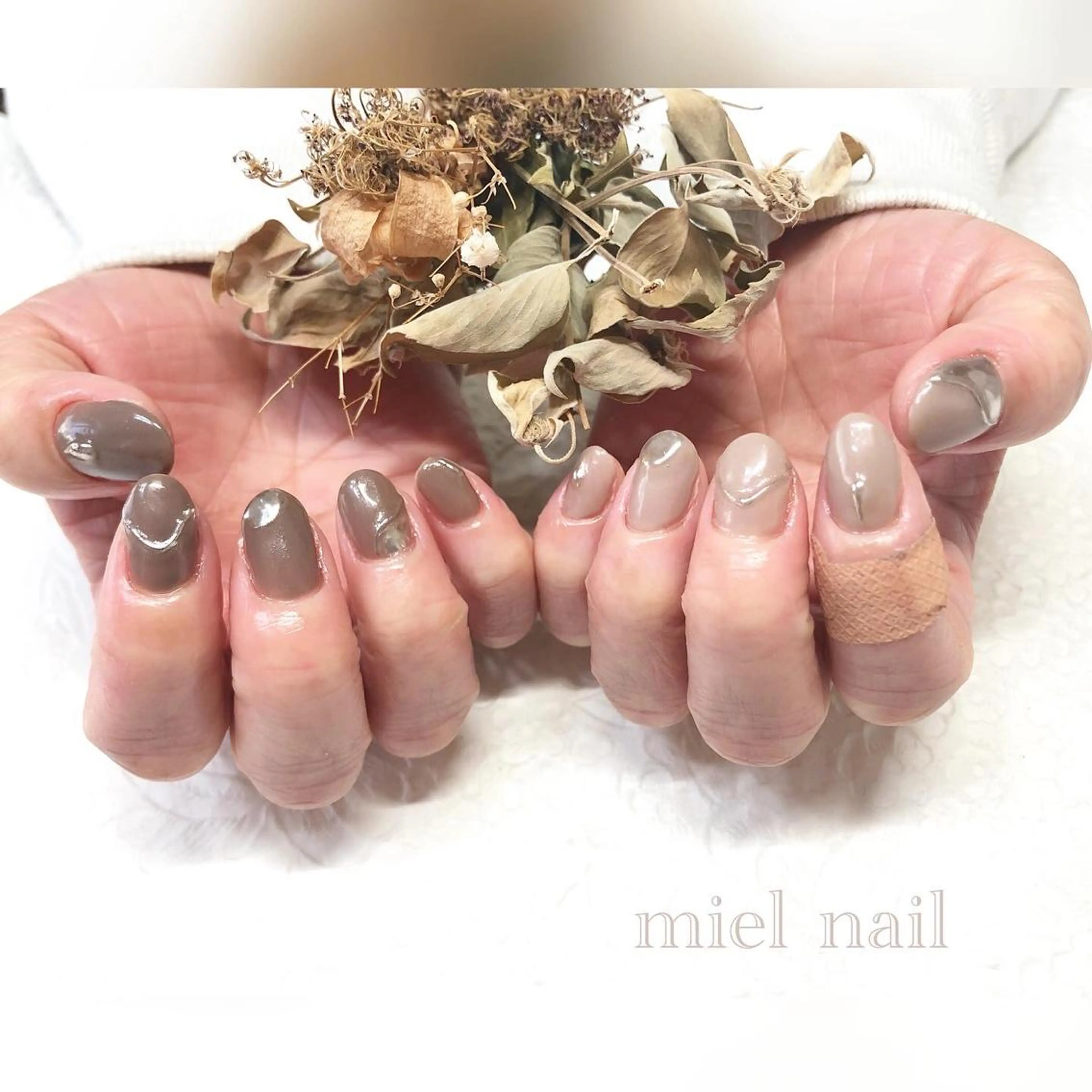 ネイル ハンドネイル miel nailのネイルデザイン