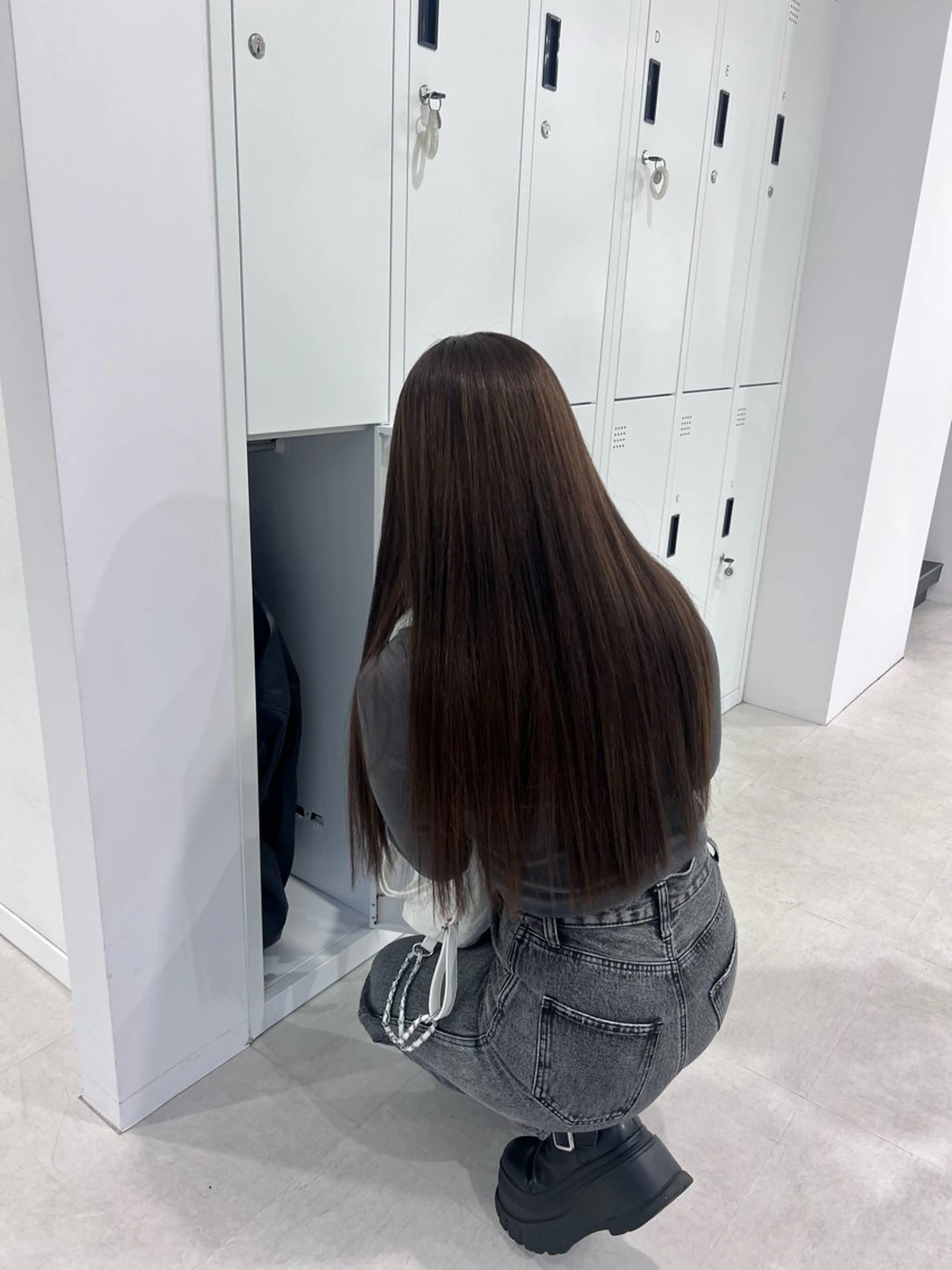 ロング カラー ヘアカラー トリートメント ヘッドスパ ヘアセット 🖤:抜け感×大人 スタイル/Aoiのヘアスタイル