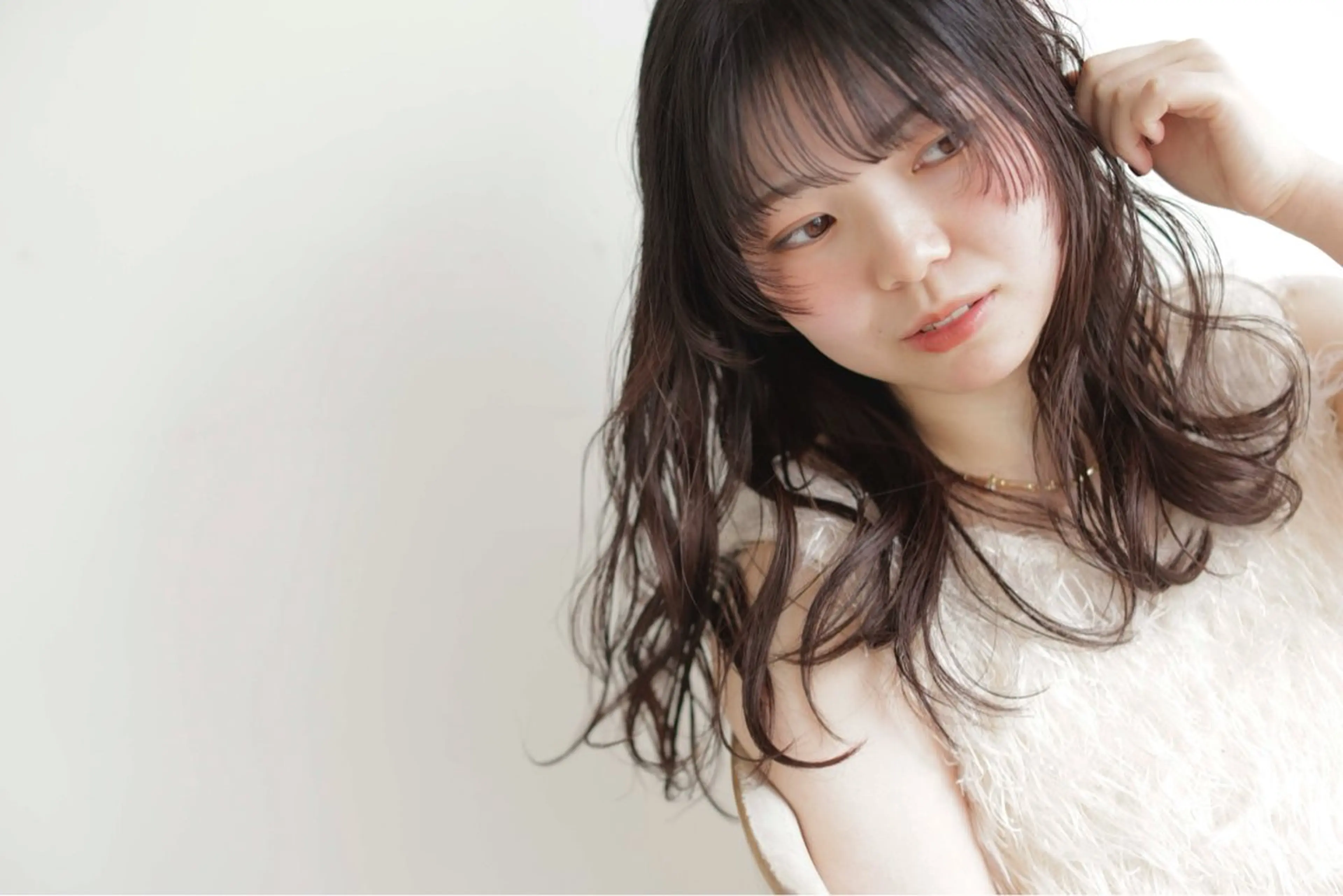 ミディアム カラー ヘアアレンジ カット ヘアカラー 暖色カラー / minoriのヘアスタイル