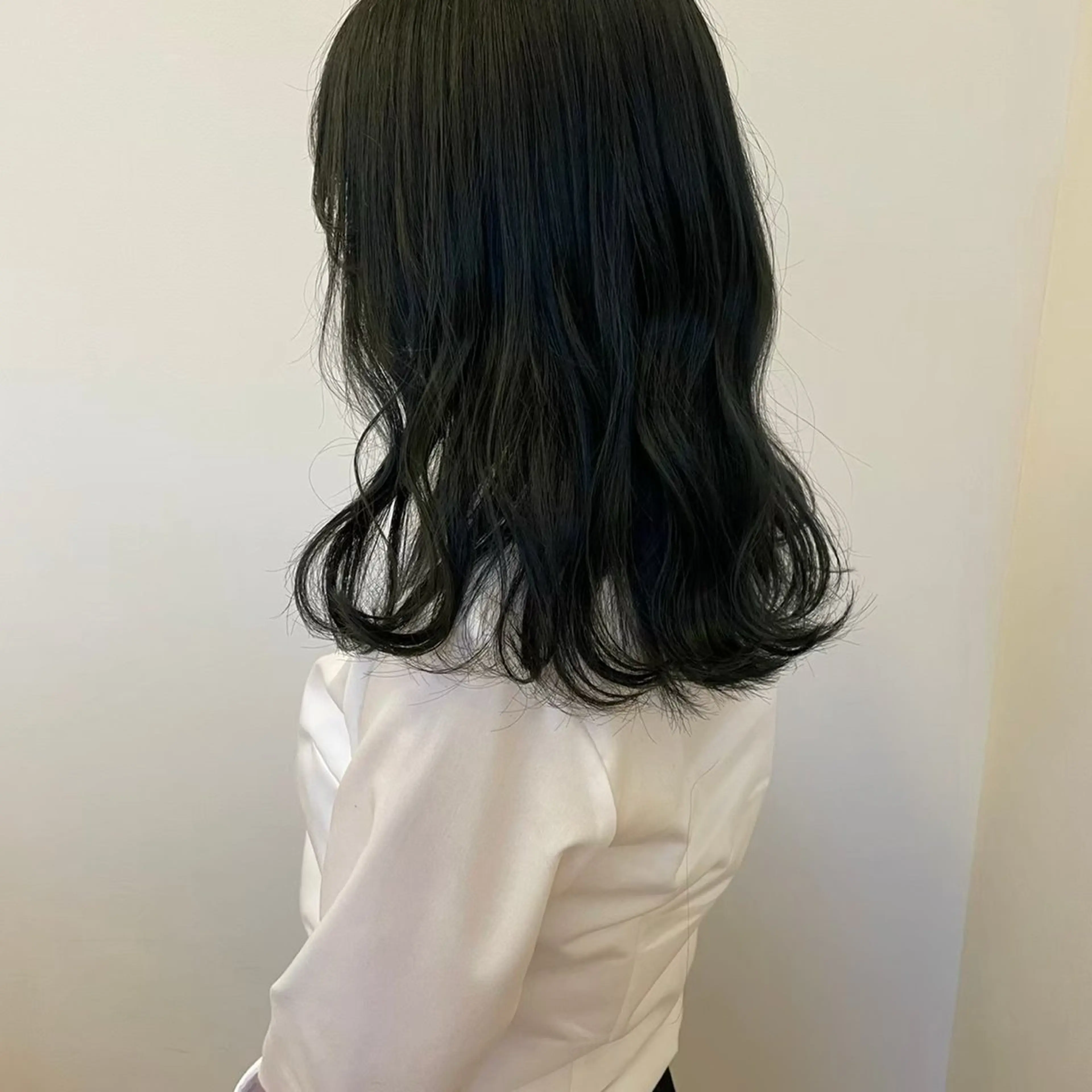 セミロング カラー ヘアカラー ParveMix ♡白神みやびのヘアスタイル