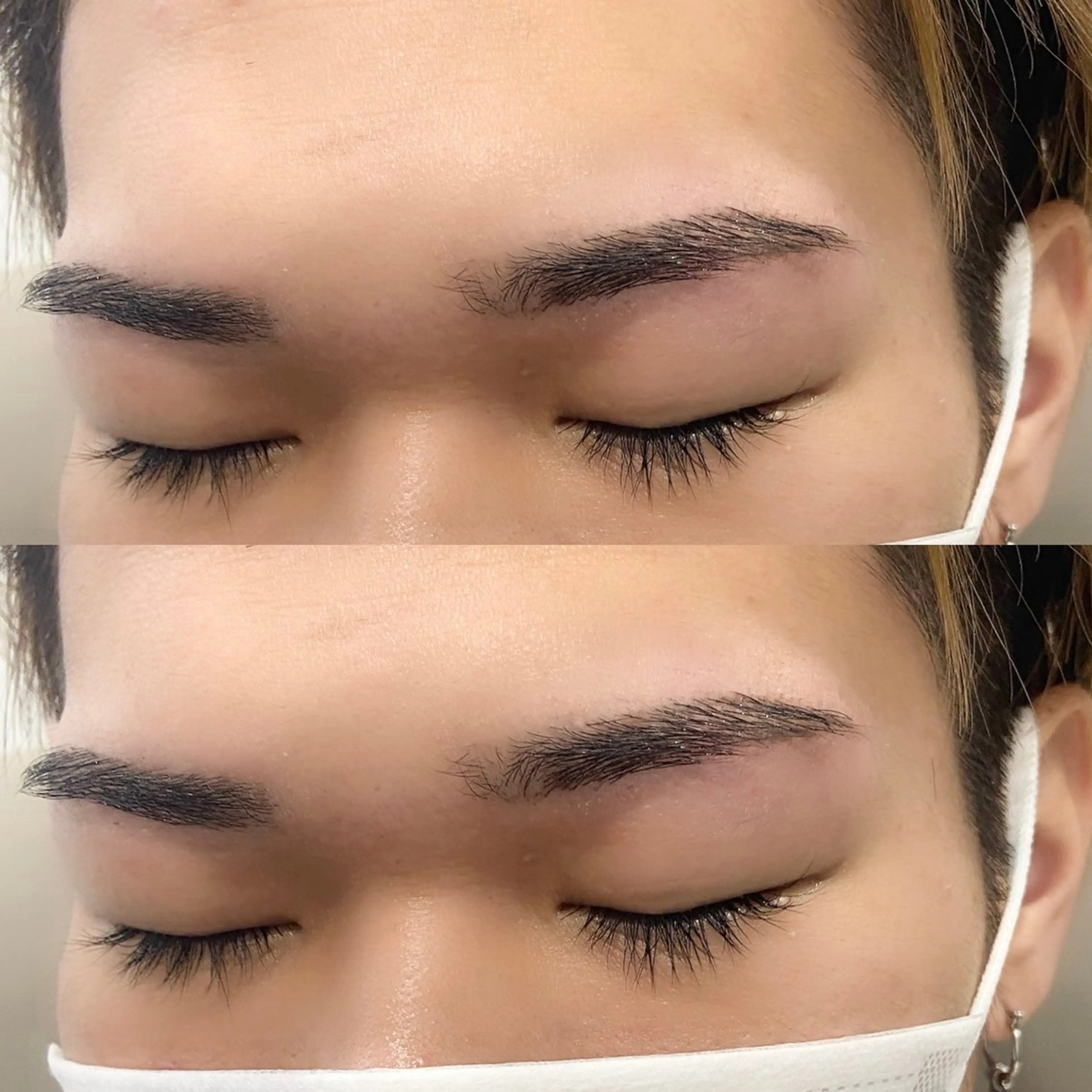 アイブロウ 韓国束感まつ毛 💫 本町 淀屋橋/留美のマツエク・マツパデザイン