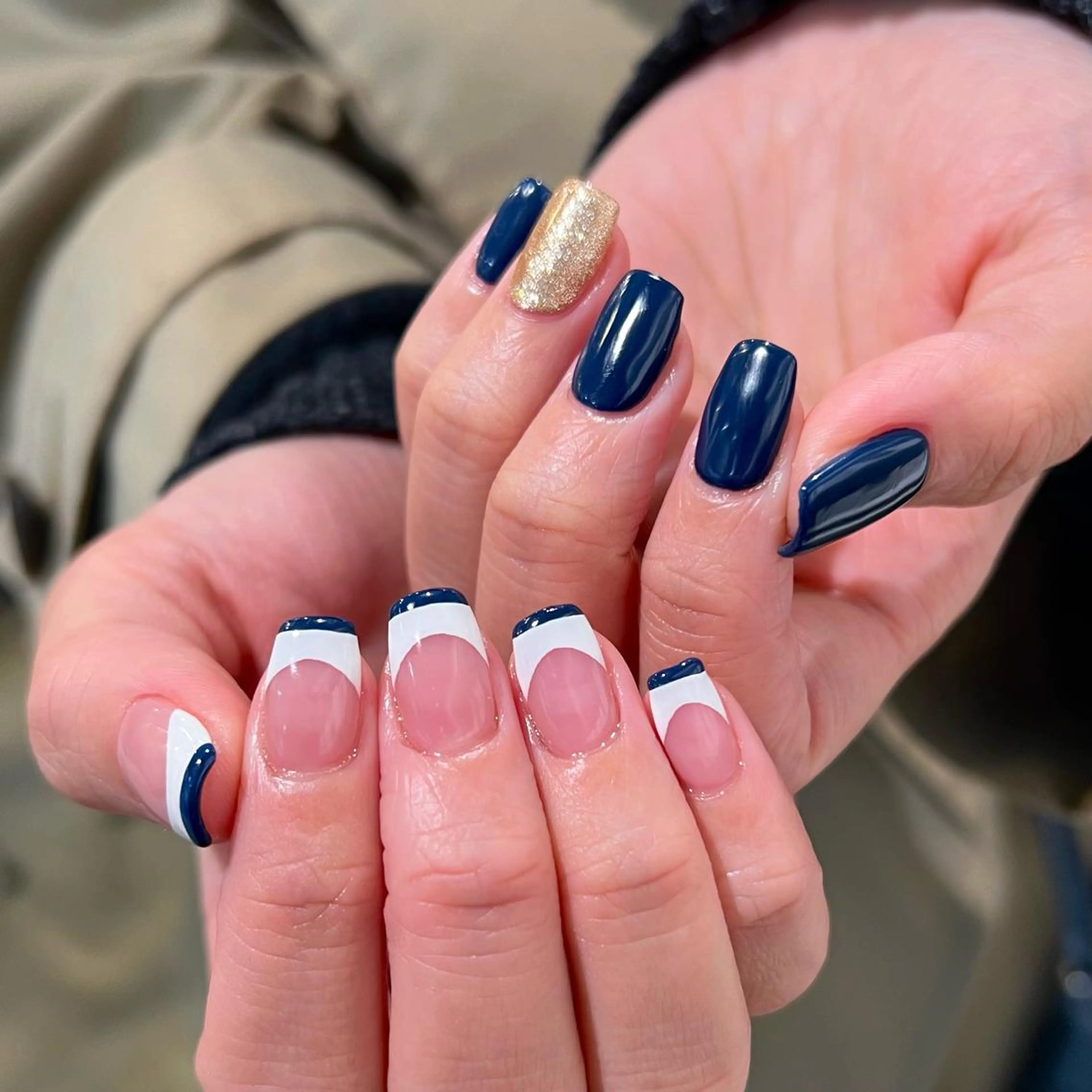 ネイル フレンチネイル 持ち込み Nico所属・Nico🌛 Karenのネイルデザイン