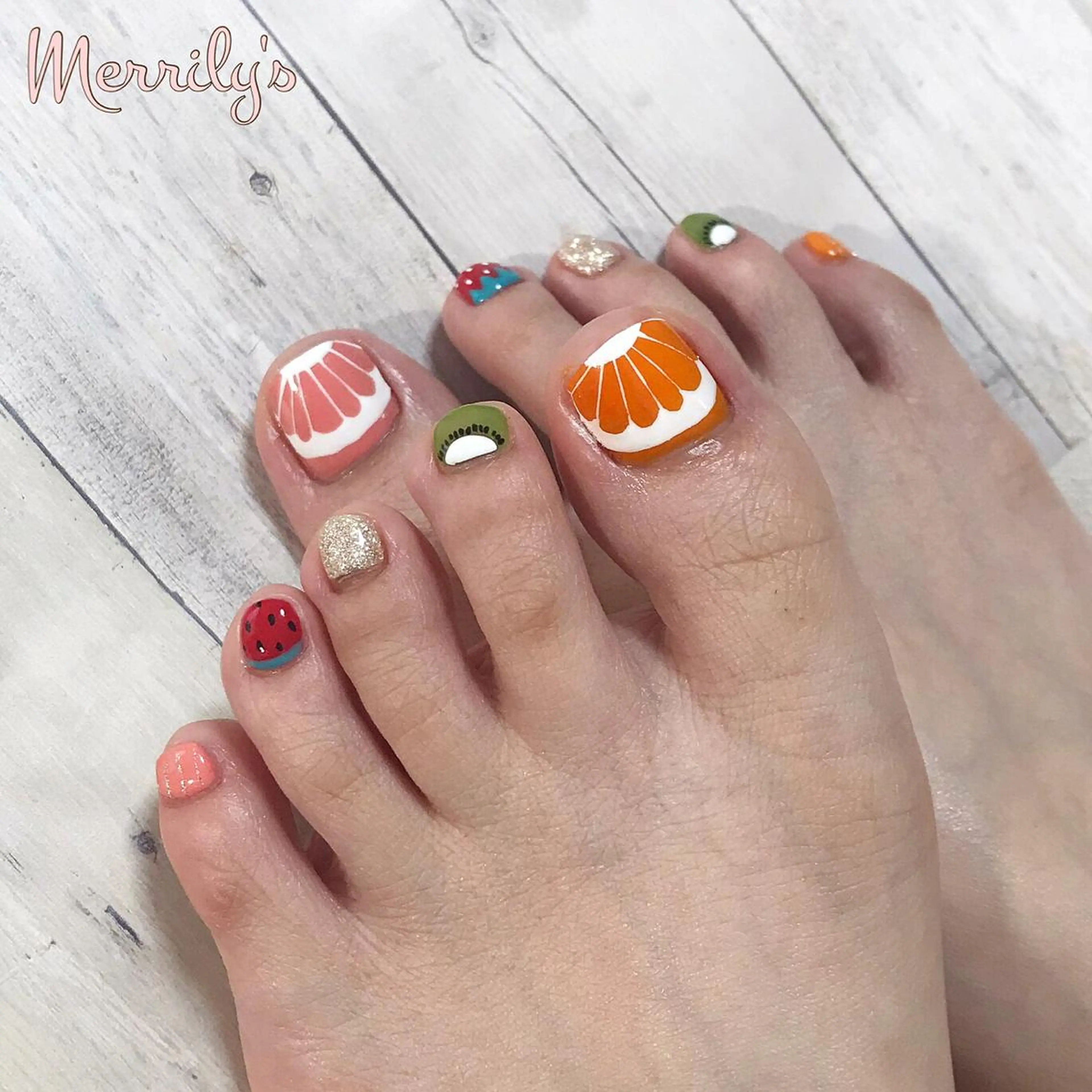 ネイル Merrily's所属・Merrily's Hagi Minaのネイルデザイン