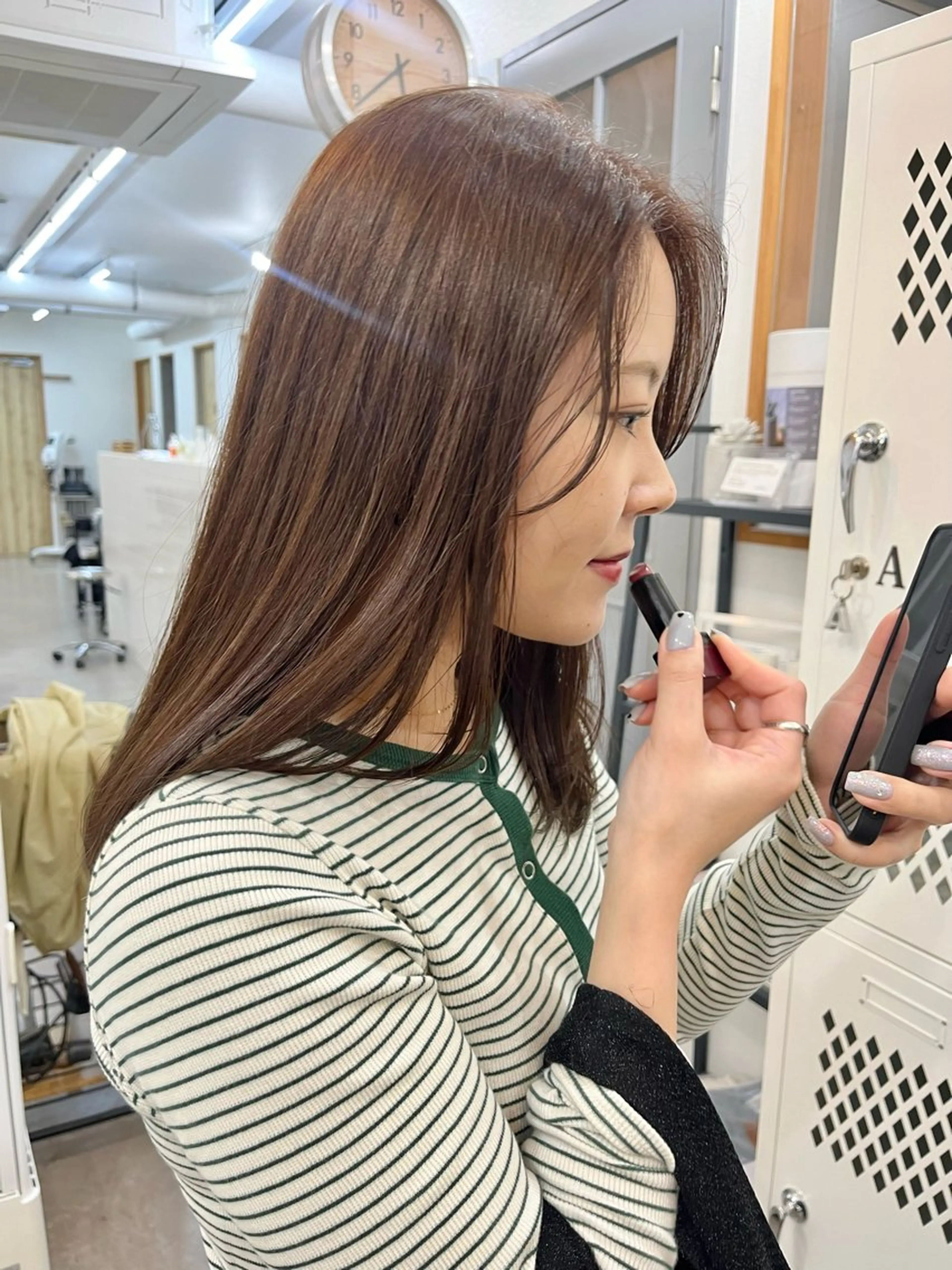 セミロング カラー カット ヘアカラー トリートメント 🌼sunc HINAMI🌼のヘアスタイル