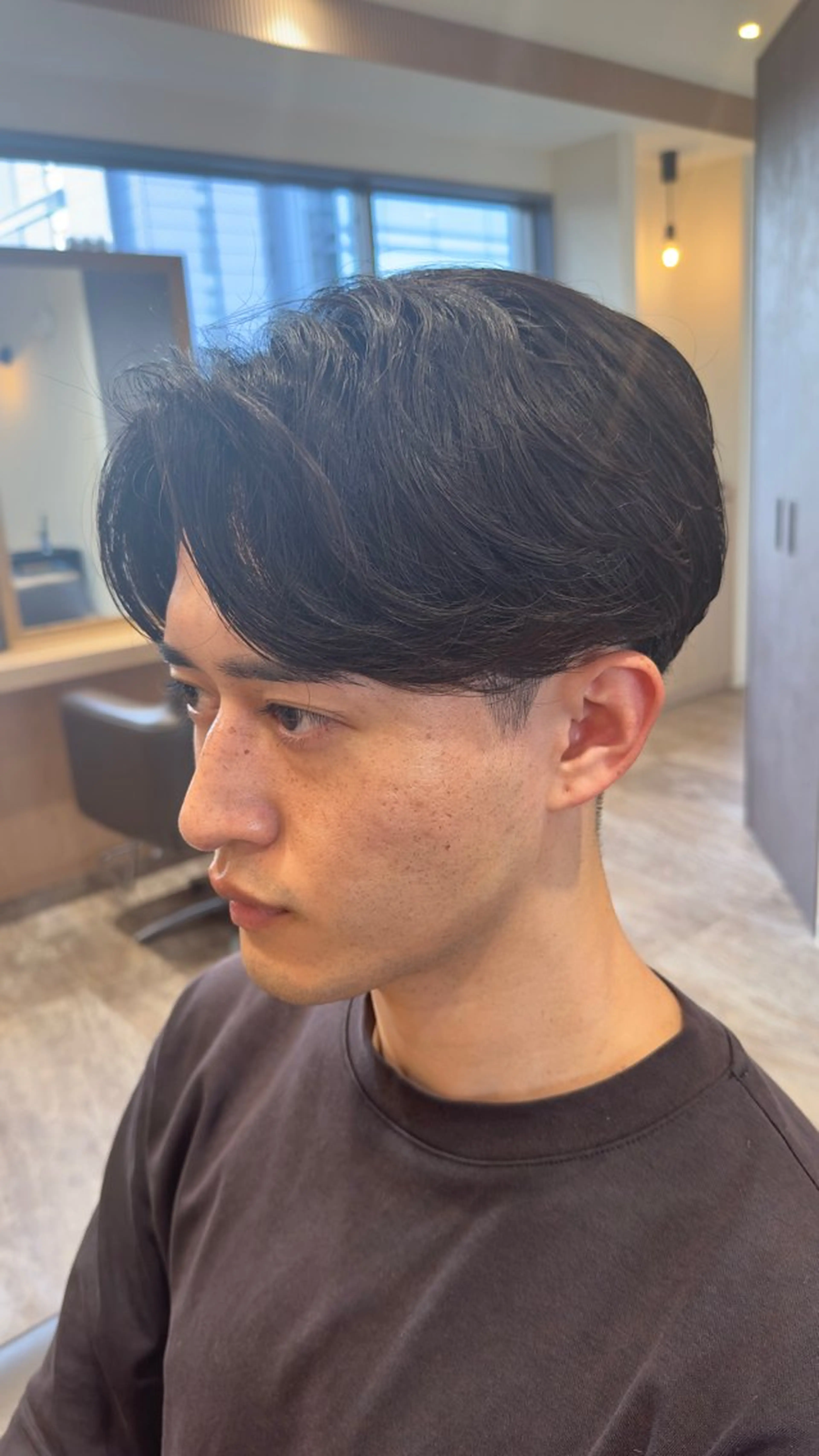 パーマ メンズ 【メンズパーマ】比嘉 啓人のヘアスタイル