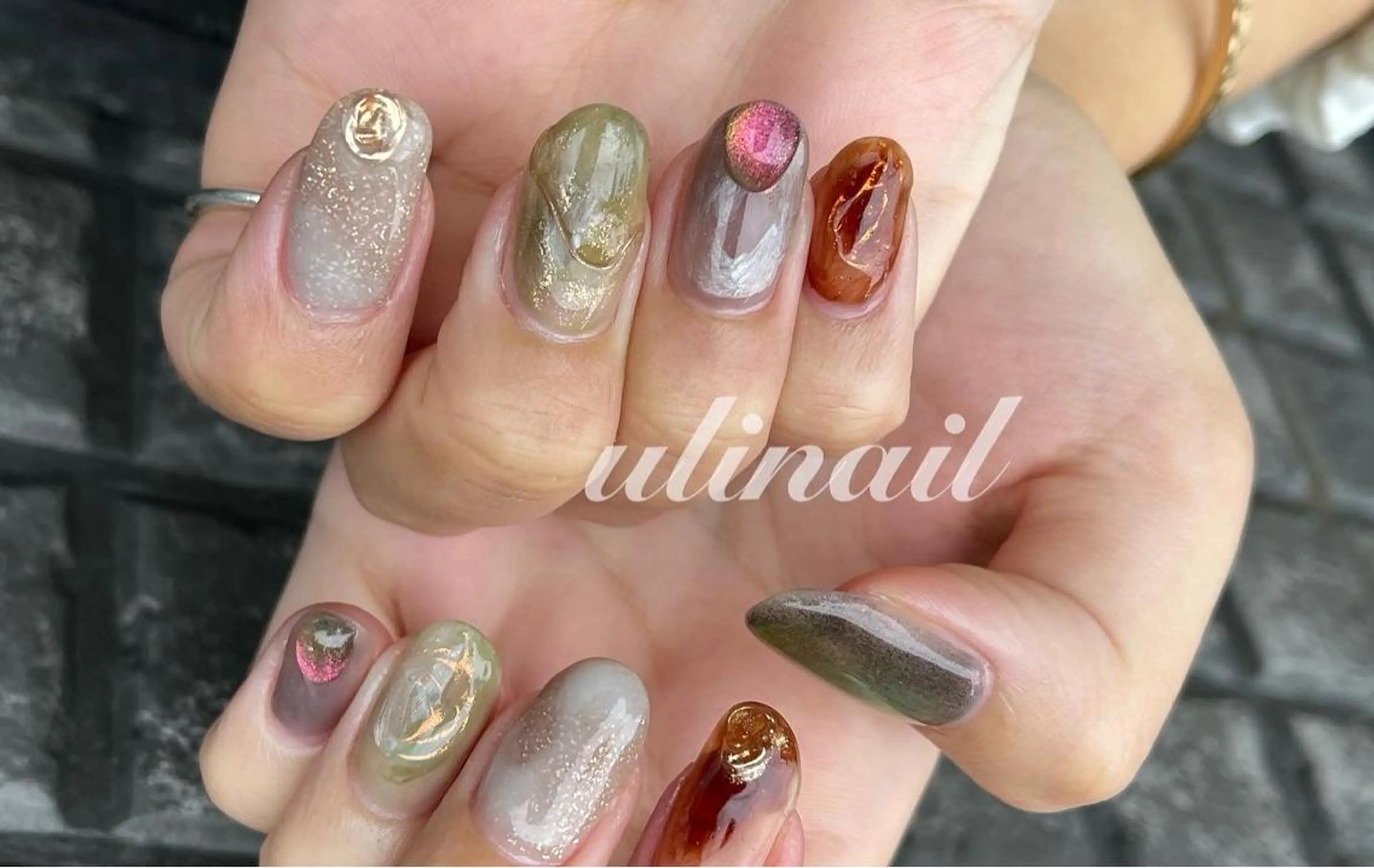 ネイル ハンドネイル ulinail （ウリネイル）のネイルデザイン