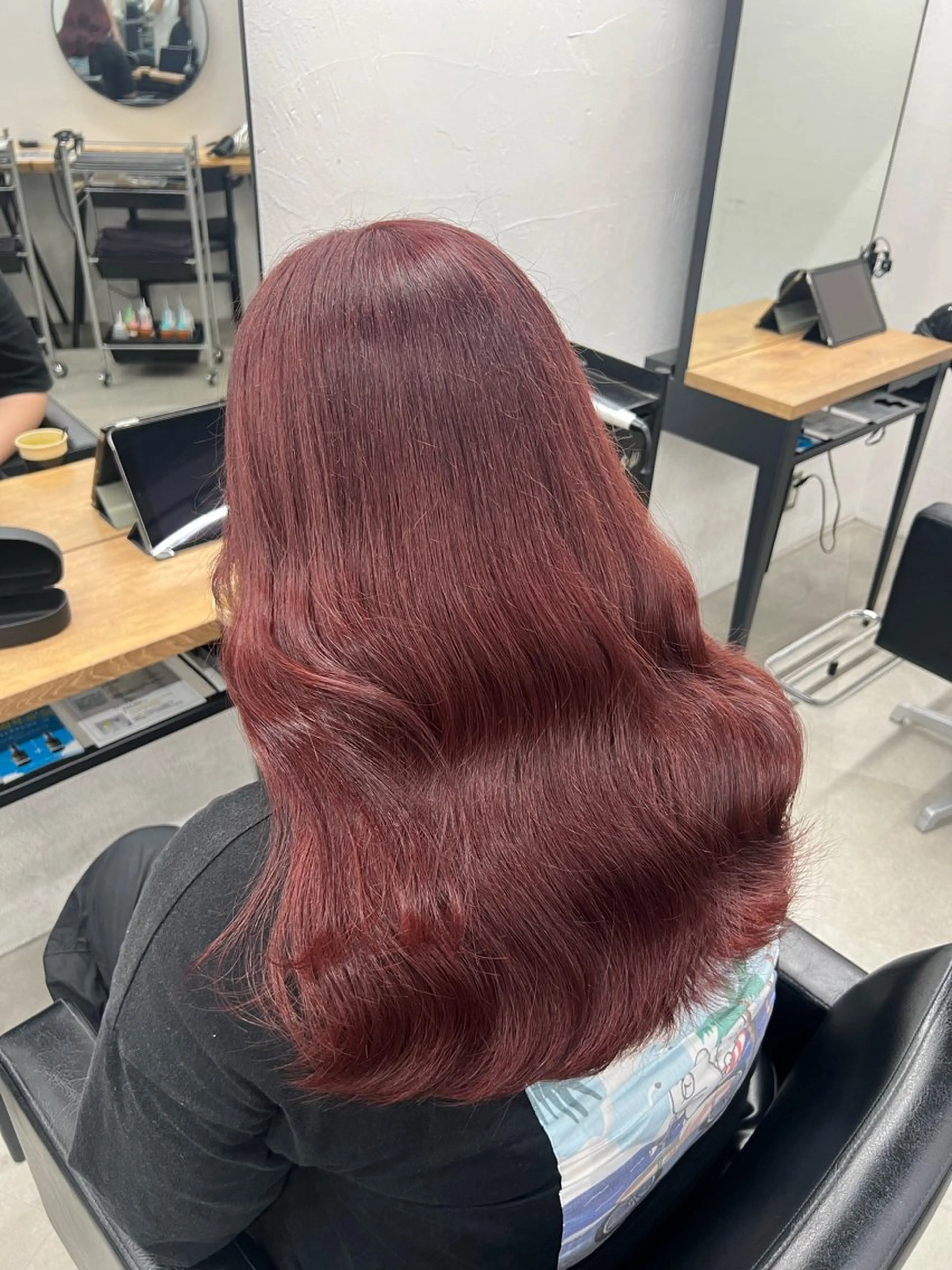 カラー ヘアカラー 🎀‎kawaii pink/のえか💖のヘアスタイル