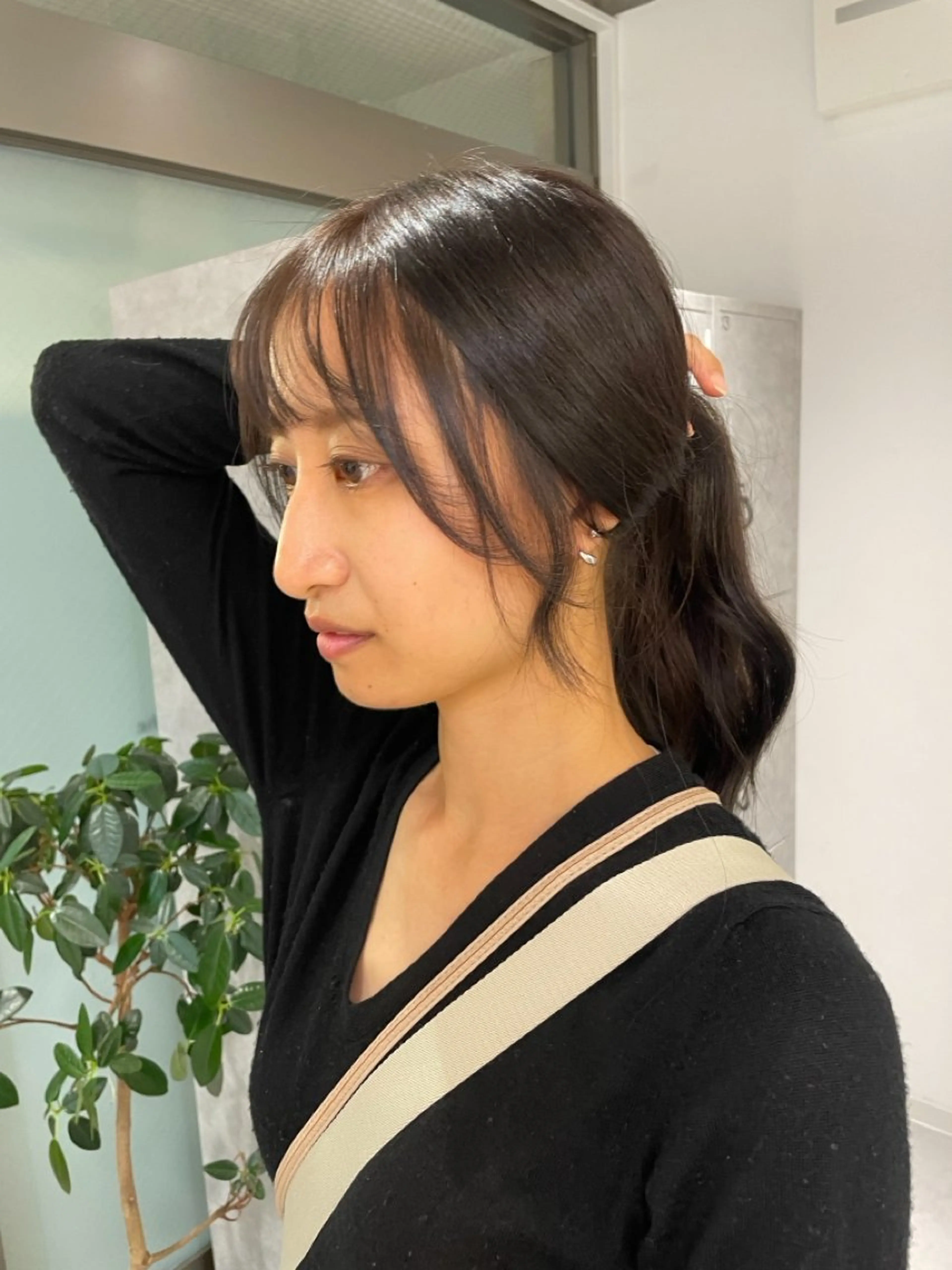 パーマ Nana/透けカラー ×似合わせカットのヘアスタイル