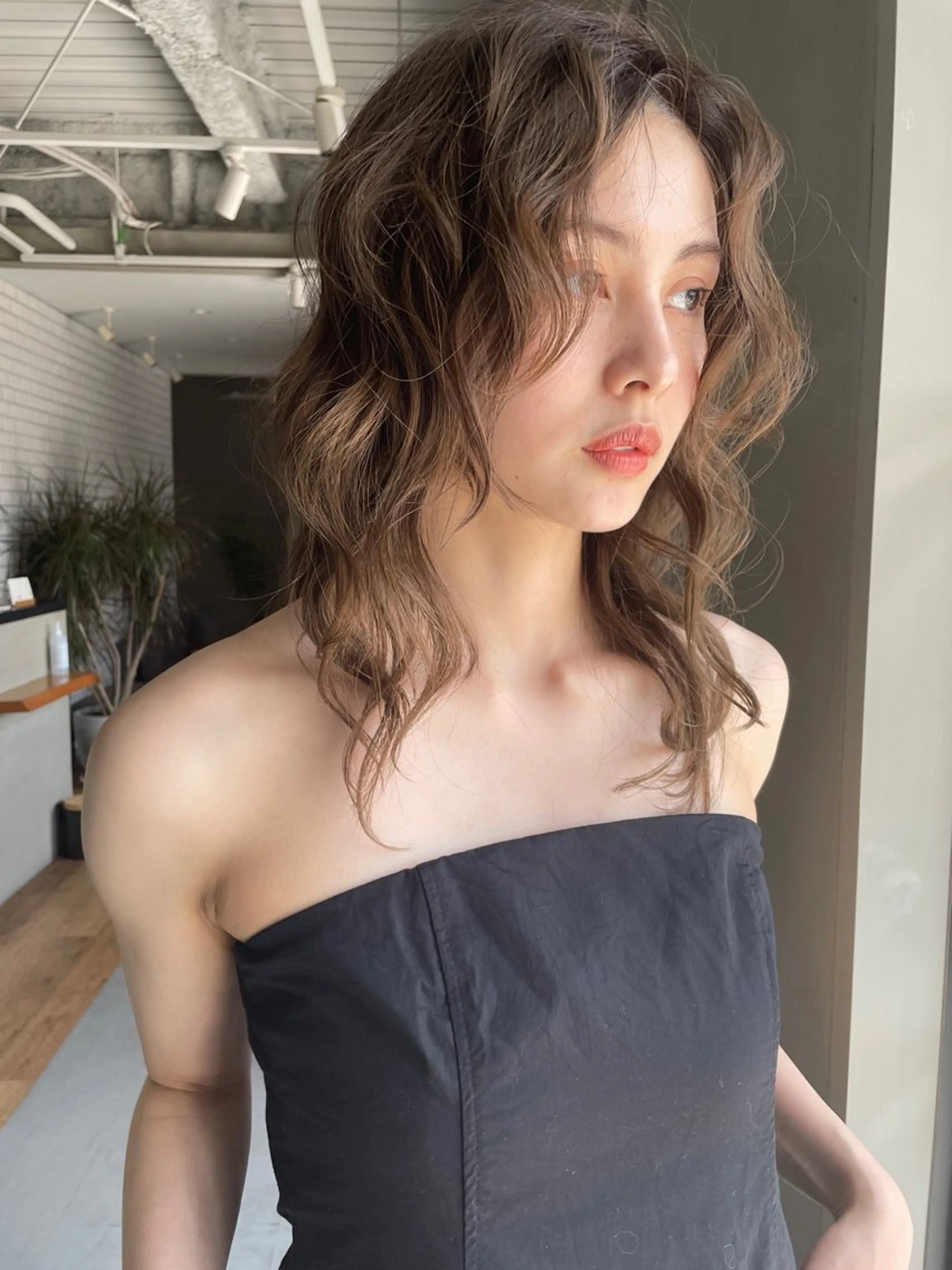 ミディアム パーマ yuga/ パーマのヘアスタイル