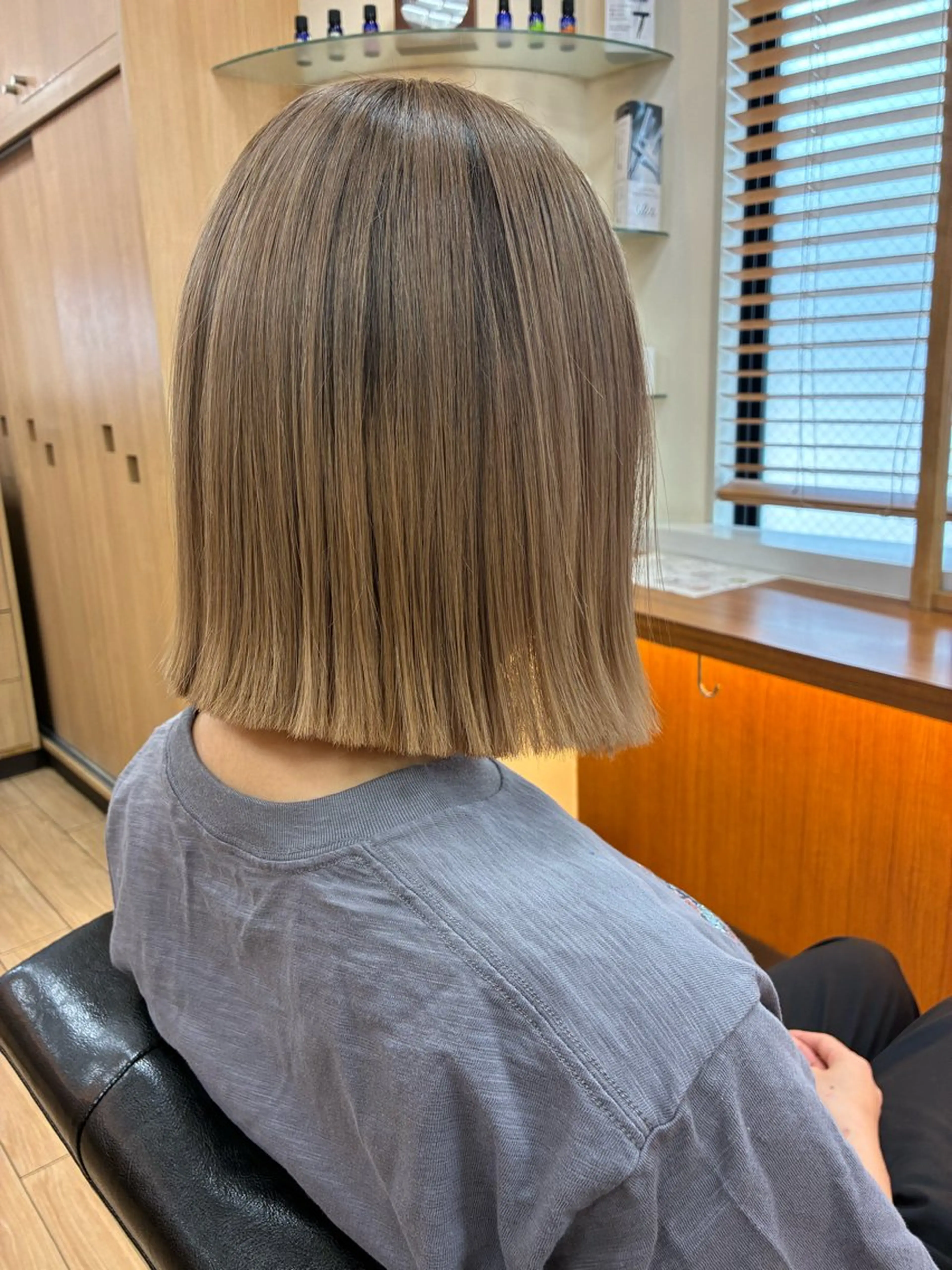 ミディアム 沖山 雄一のヘアスタイル