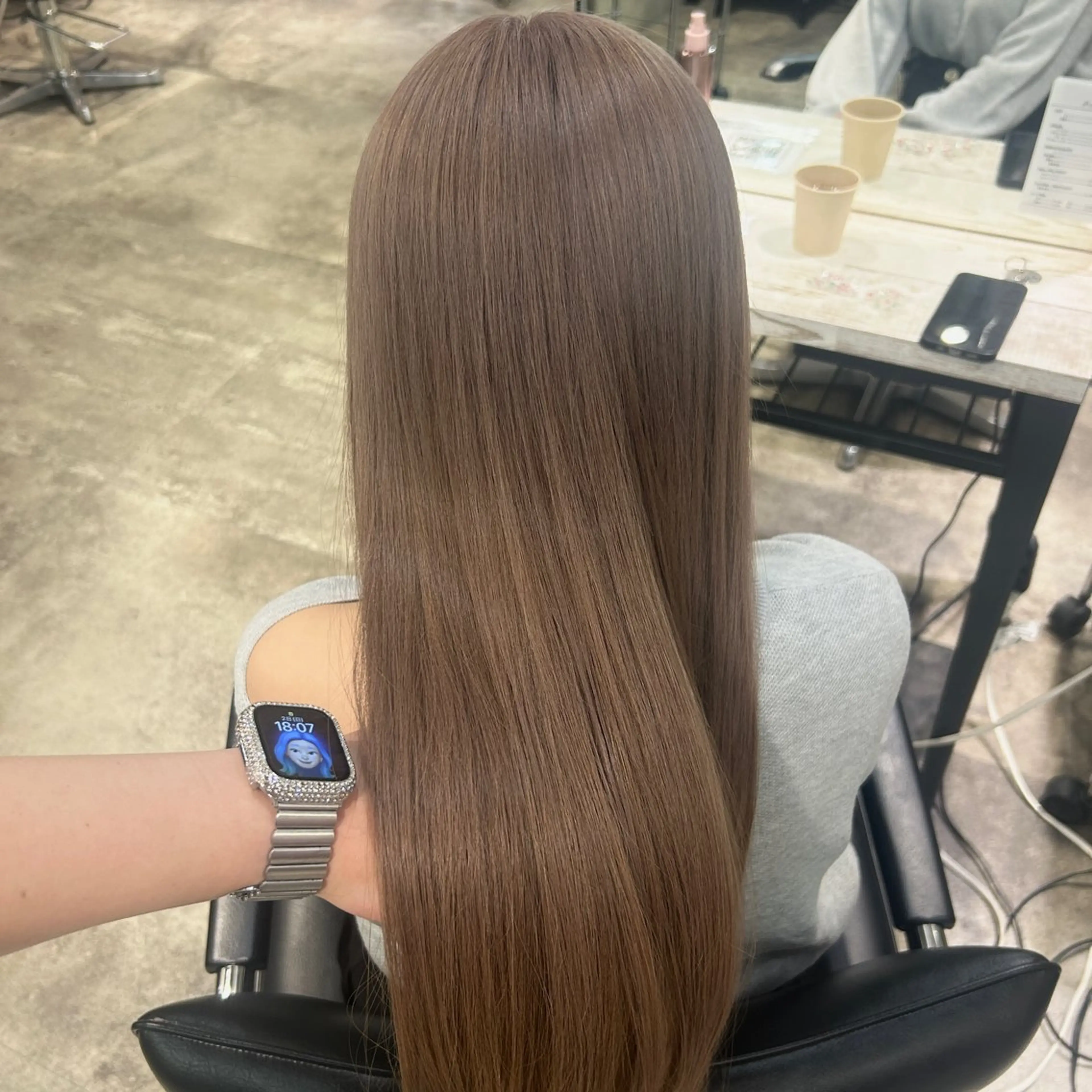 ✅ケアブリーチ✅ブリーチ込みダブルカラー+トリートメントの写真