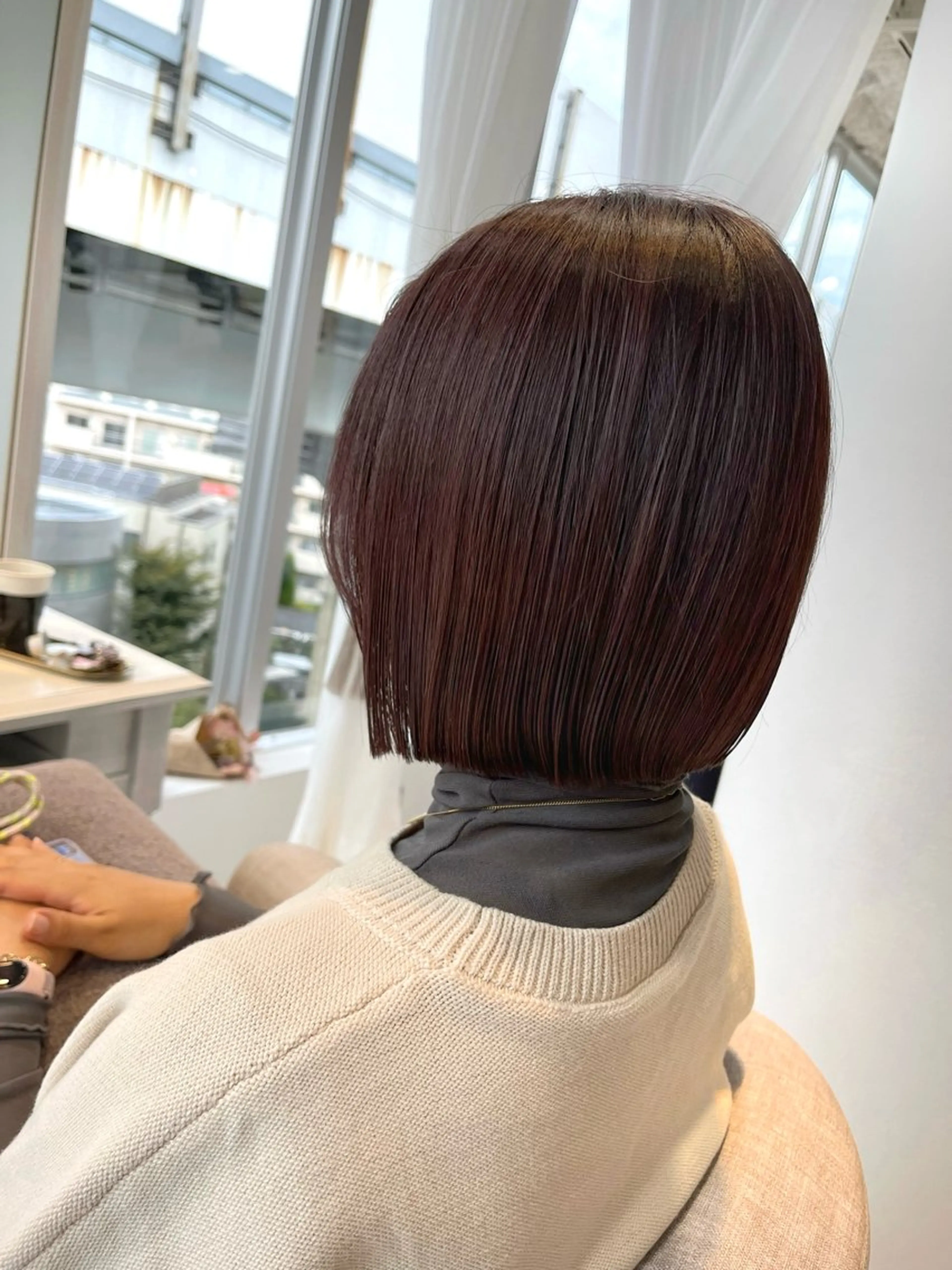 ミディアム ボブ/レイヤー/ 茉莉花のヘアスタイル