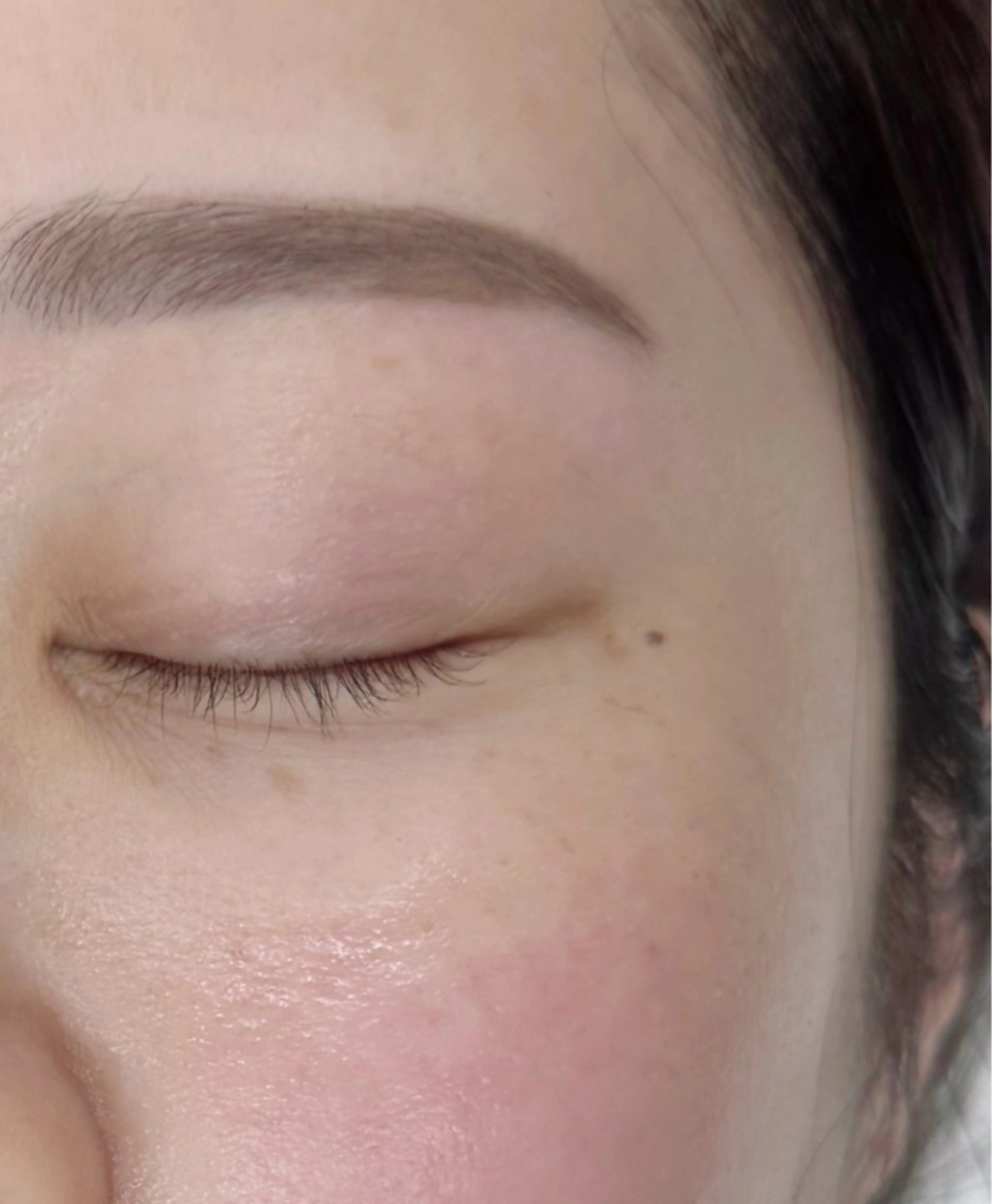 《ツルツル美顔》美眉アイブロウWAX＋フルフェイス(眉メイク込) ¥7200の写真