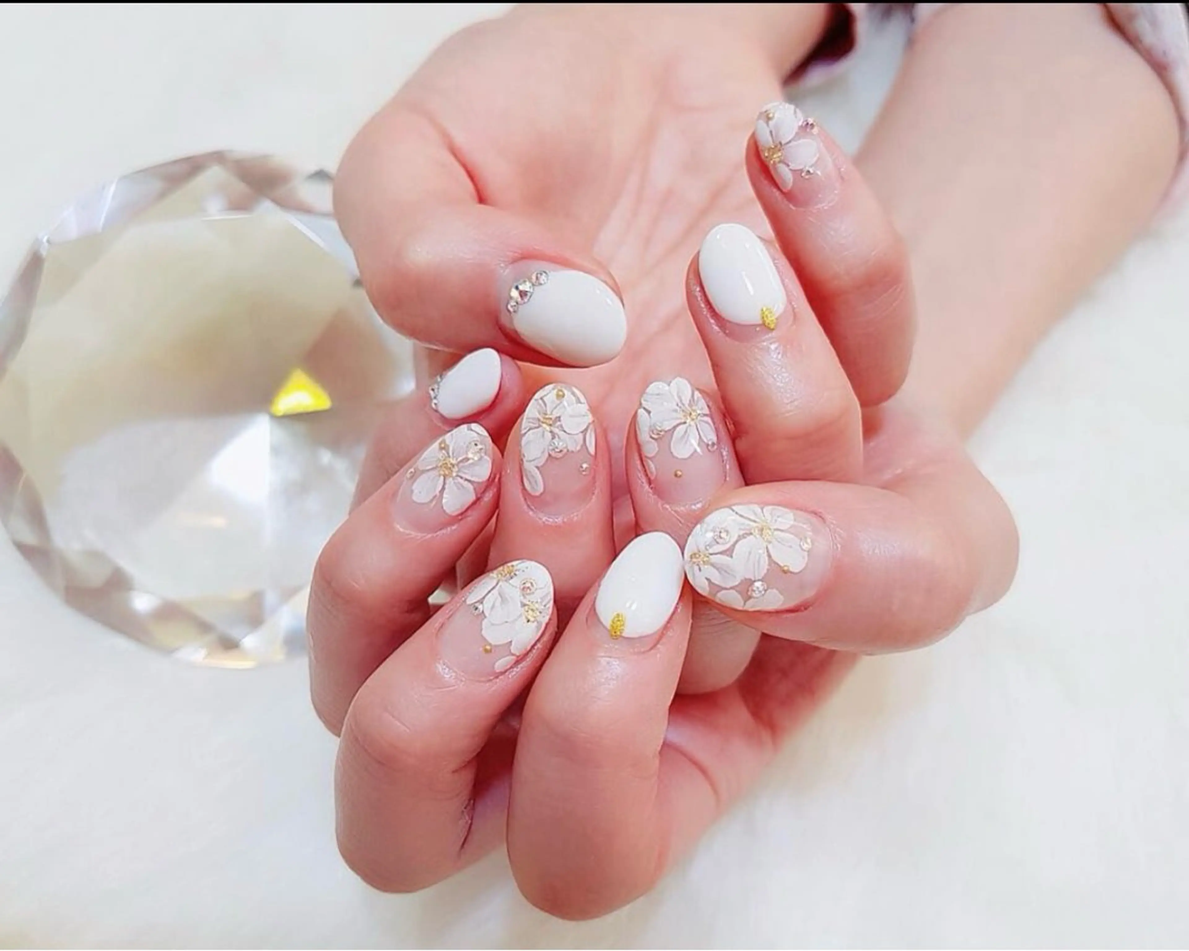 ネイル ハンドネイル ハンドケア NailSalon✨ Écrinエクランのネイルデザイン