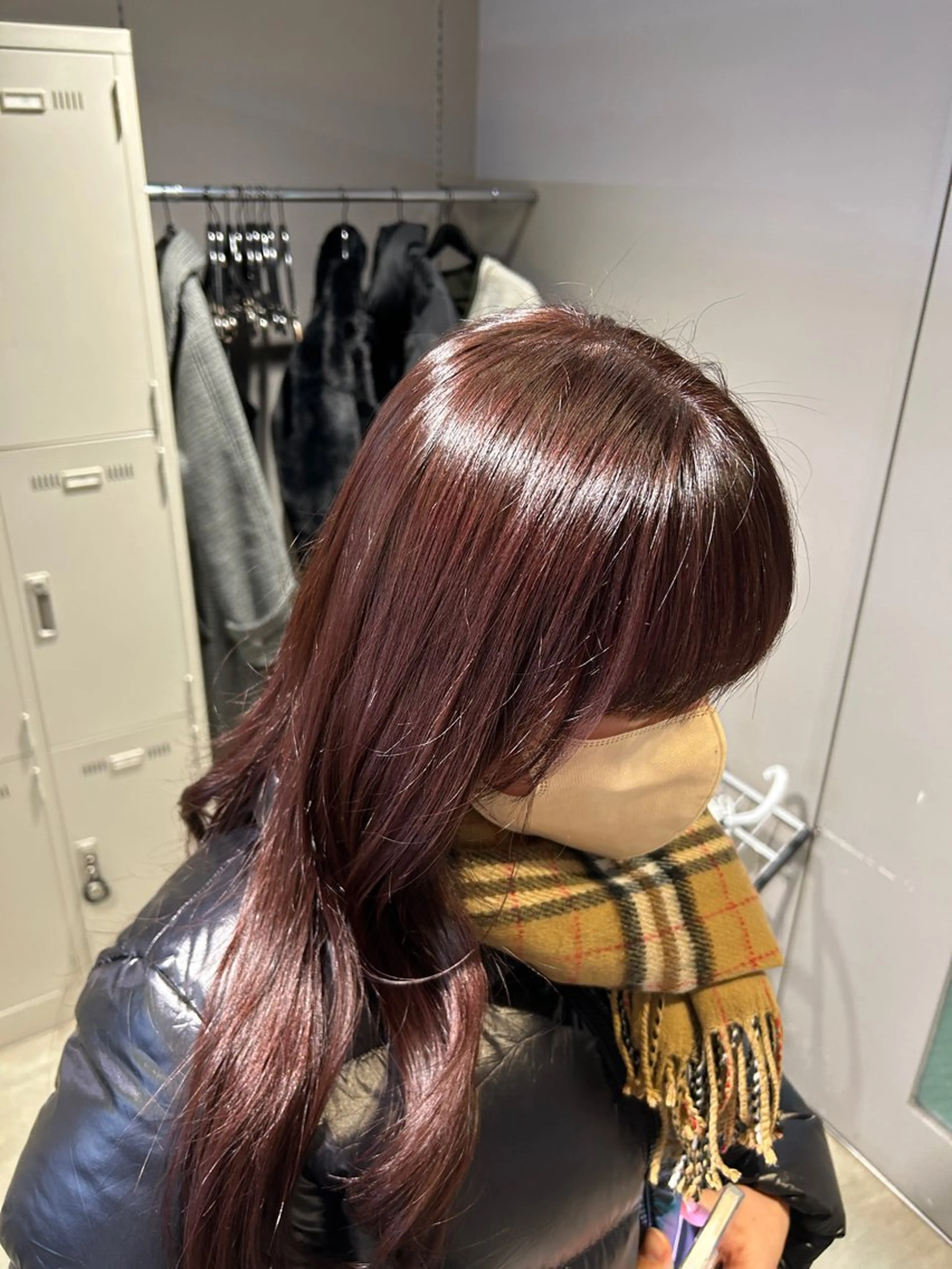 カラー パーマ ヘアアレンジ メンズ 🥯縮毛/レイヤー/ ベージュヘア🥯のヘアスタイル