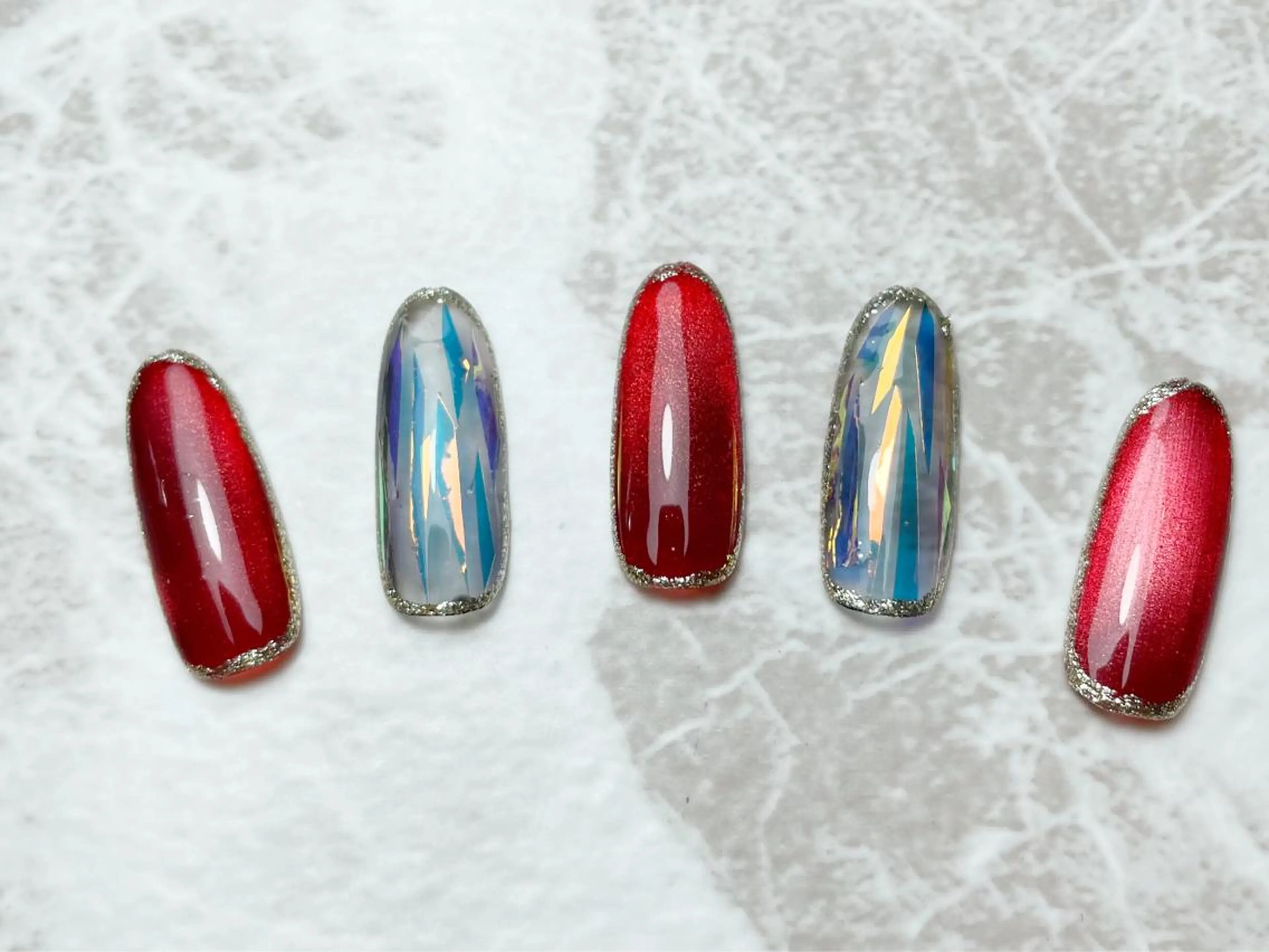 ネイル ハンドネイル マジックミラー所属・マジック ミラーのネイルデザイン