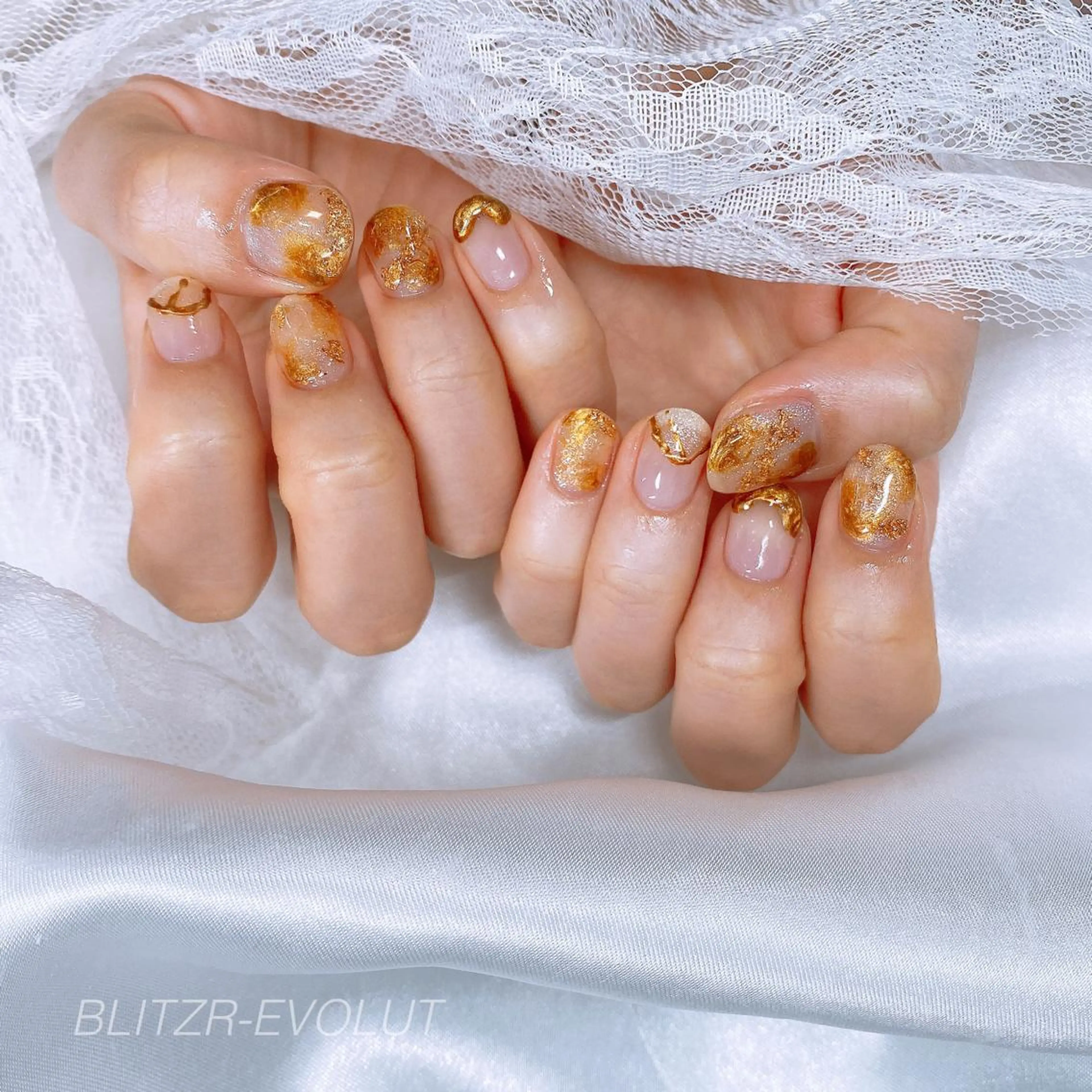 ネイル ☁️BLITZ 🎀笠原雪音🎀のネイルデザイン