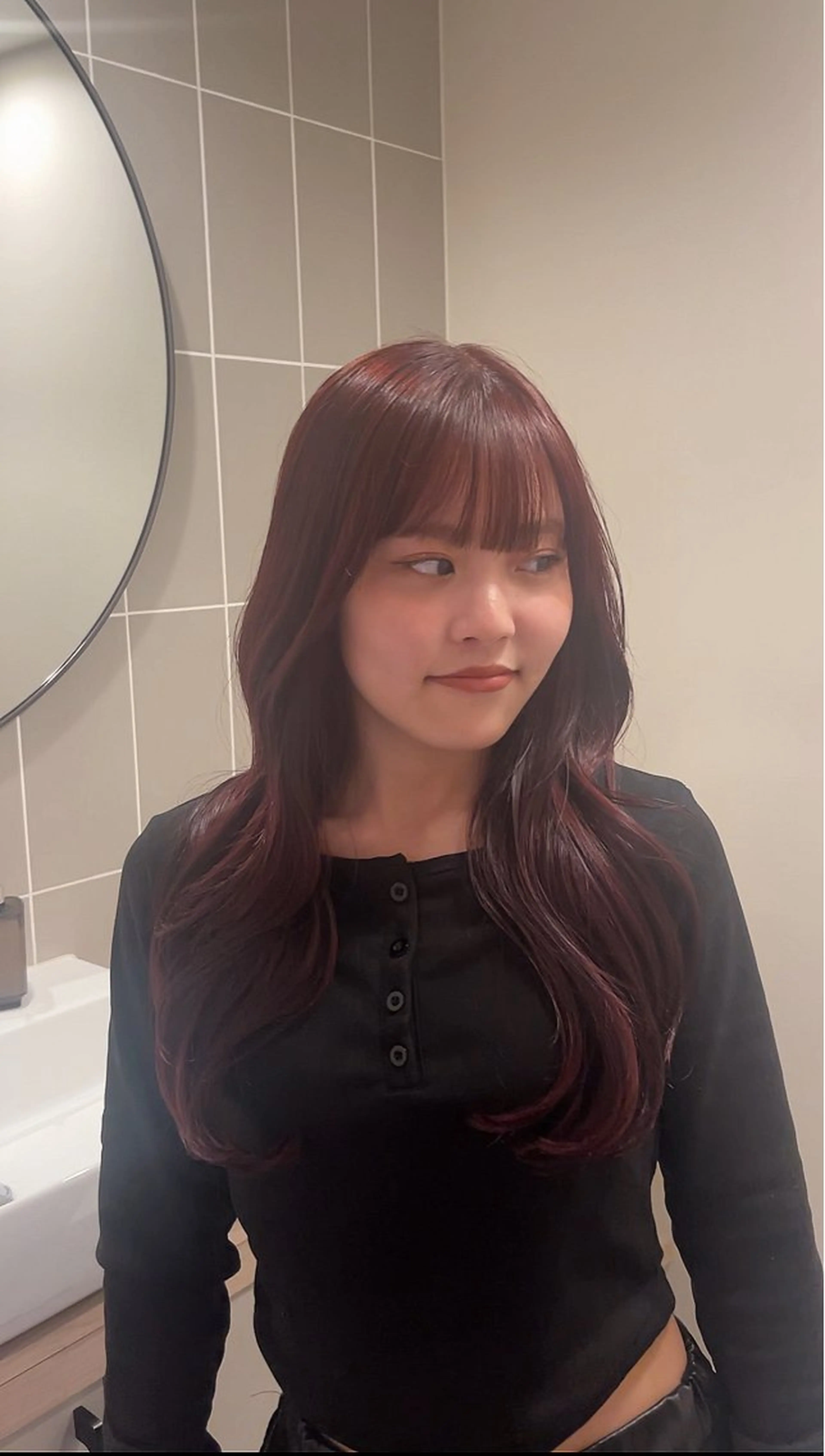 ロング -さたけ たつき-のヘアスタイル