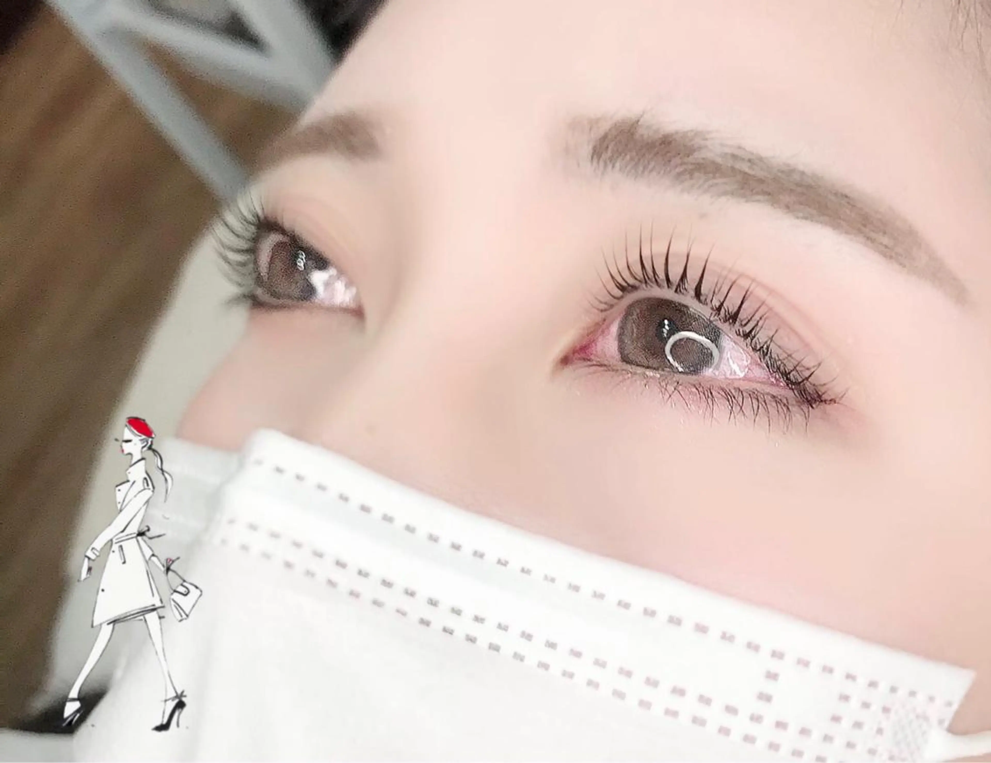 マツエク・マツパ ケラチンラッシュリフト マツパ eyelash presh yukaのマツエク・マツパデザイン