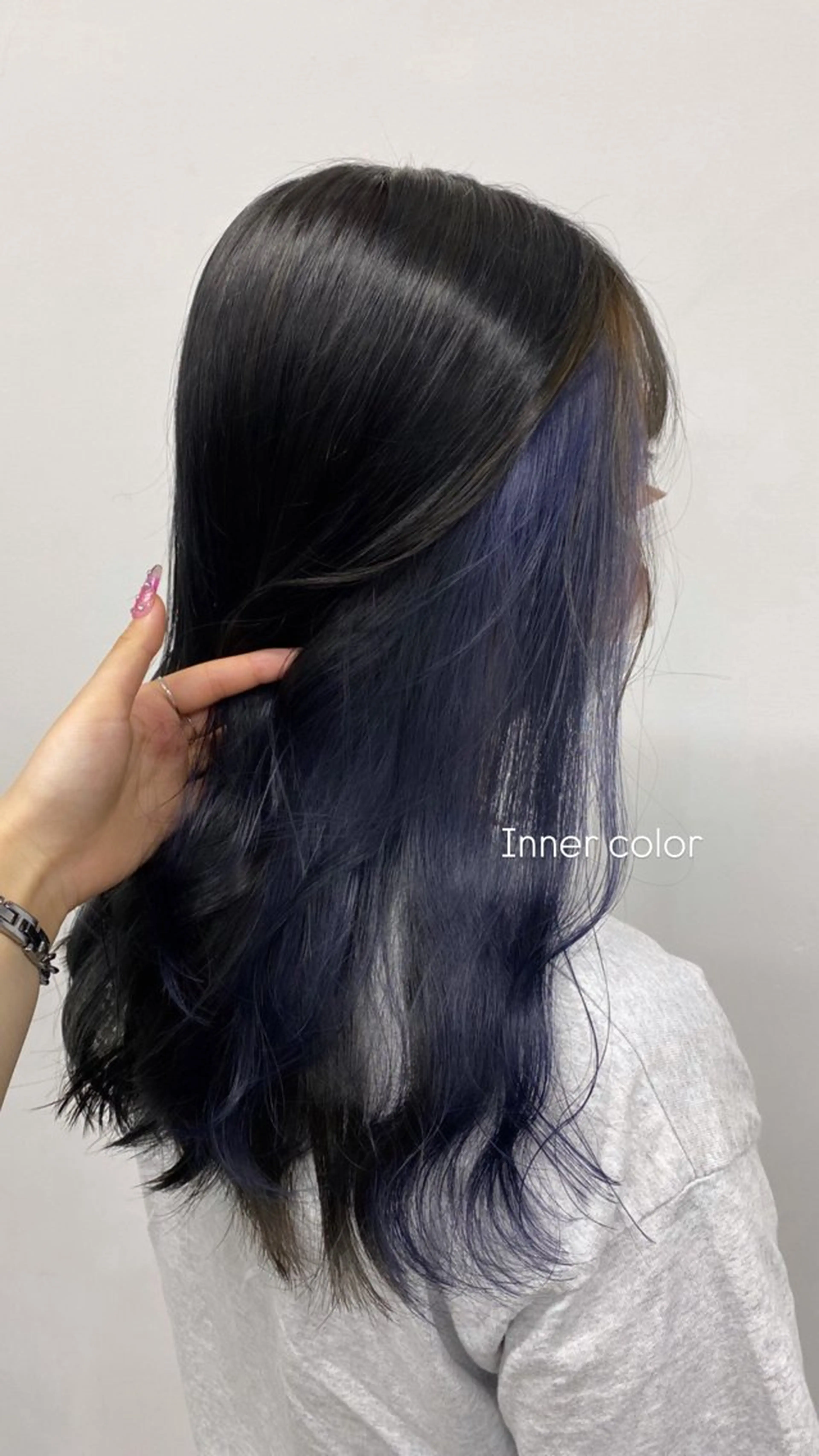 セミロング カラー momoka🩶 艶カラー‪𓈒𓏸のヘアスタイル