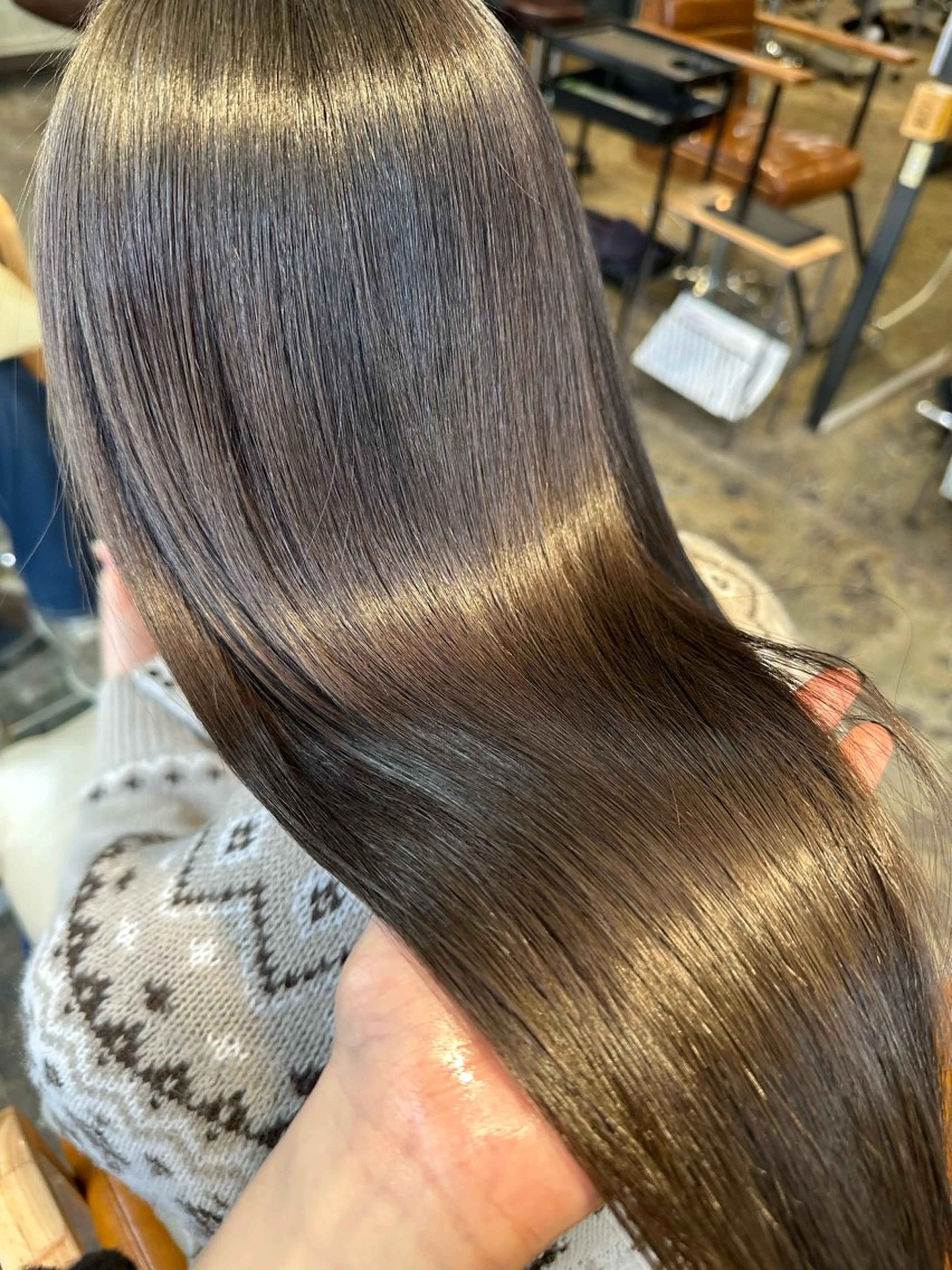 ロング カット ヘアカラー トリートメント 撮影モデル募集 美髪を叶える美容師✨のヘアスタイル