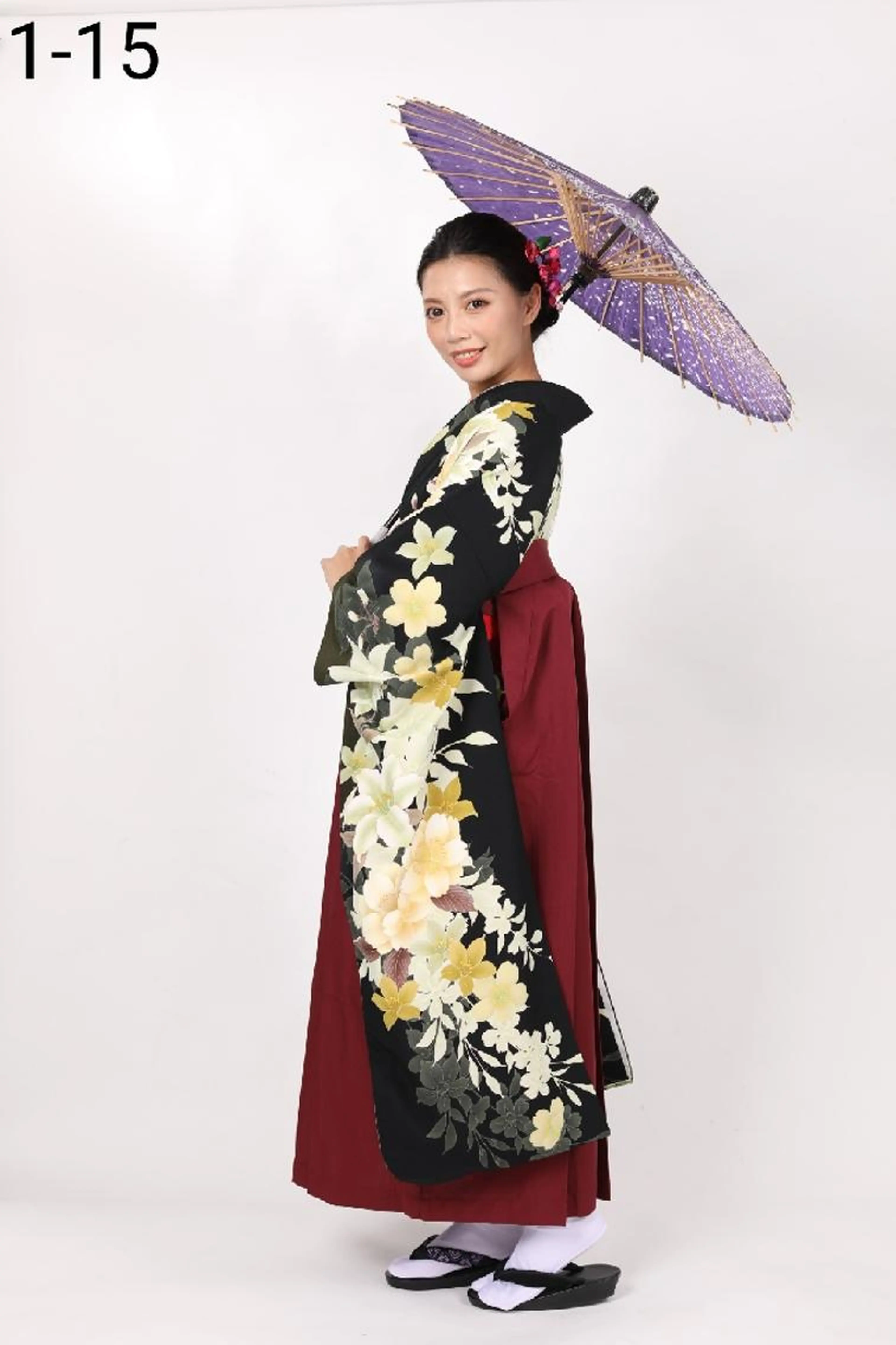 着物レンタル試着の写真