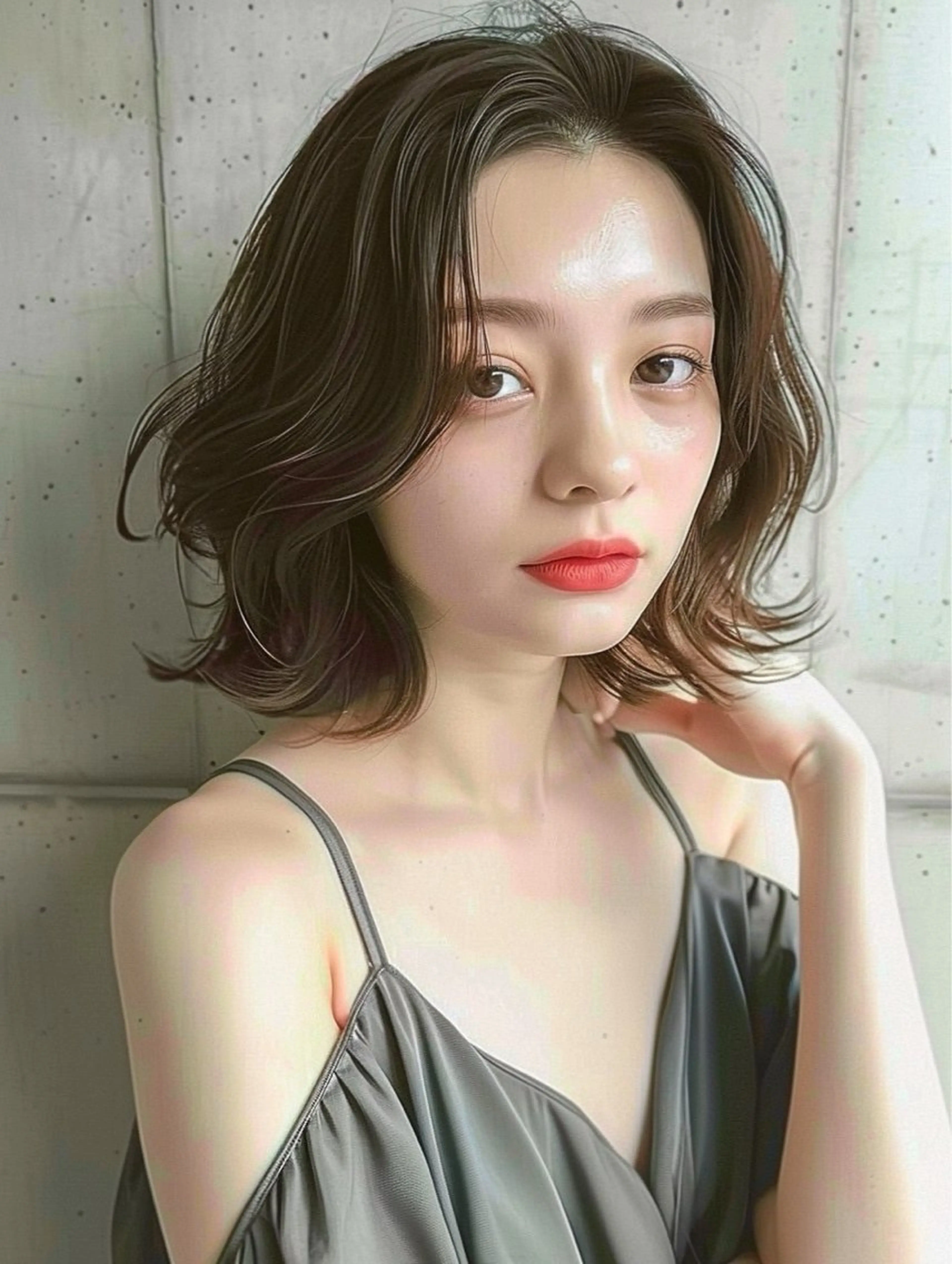 ショート カラー 新 心寧のヘアスタイル