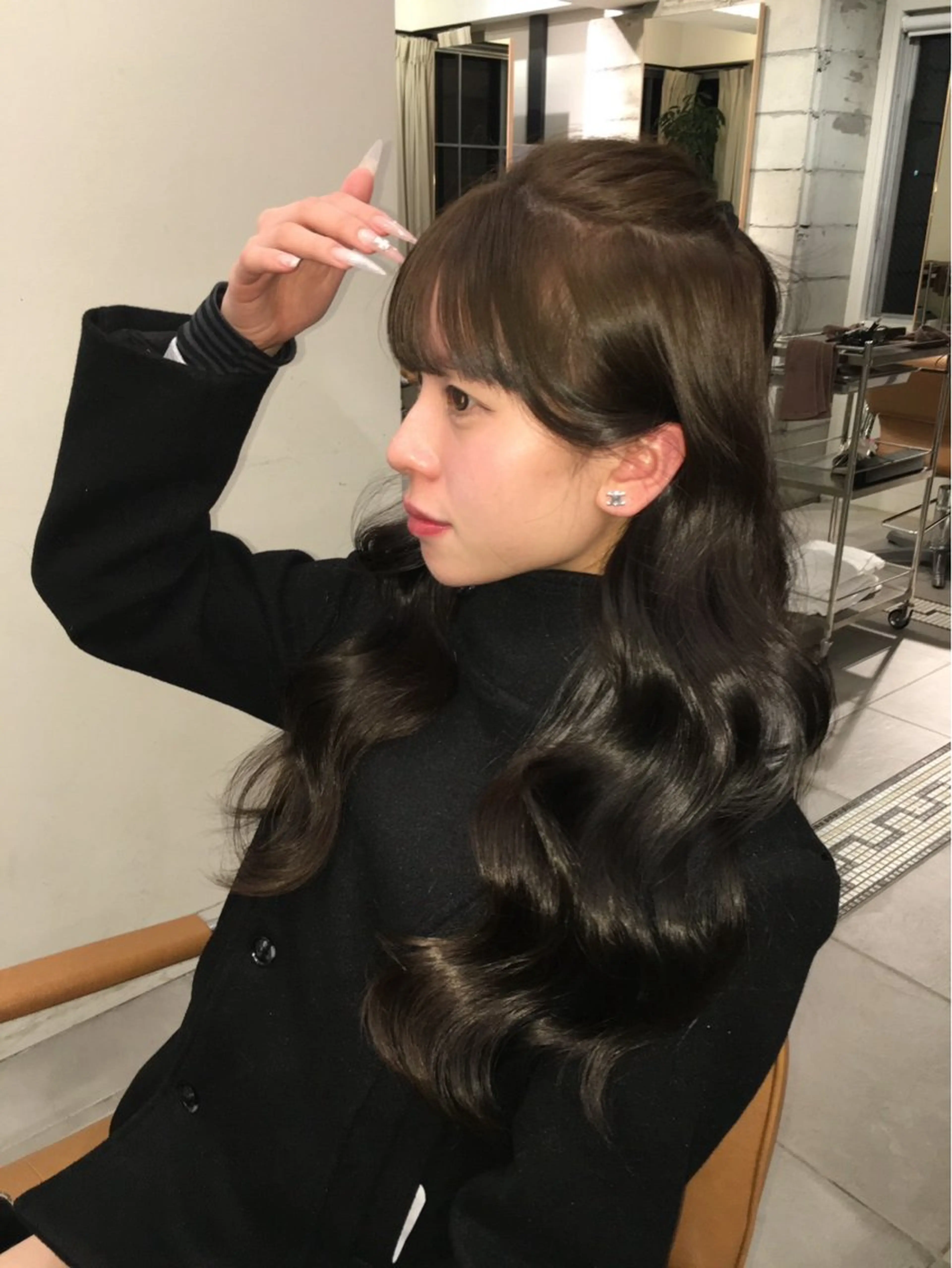 ロング ヘアカラー 🍎デザインカラー /カエデ🍎のヘアスタイル