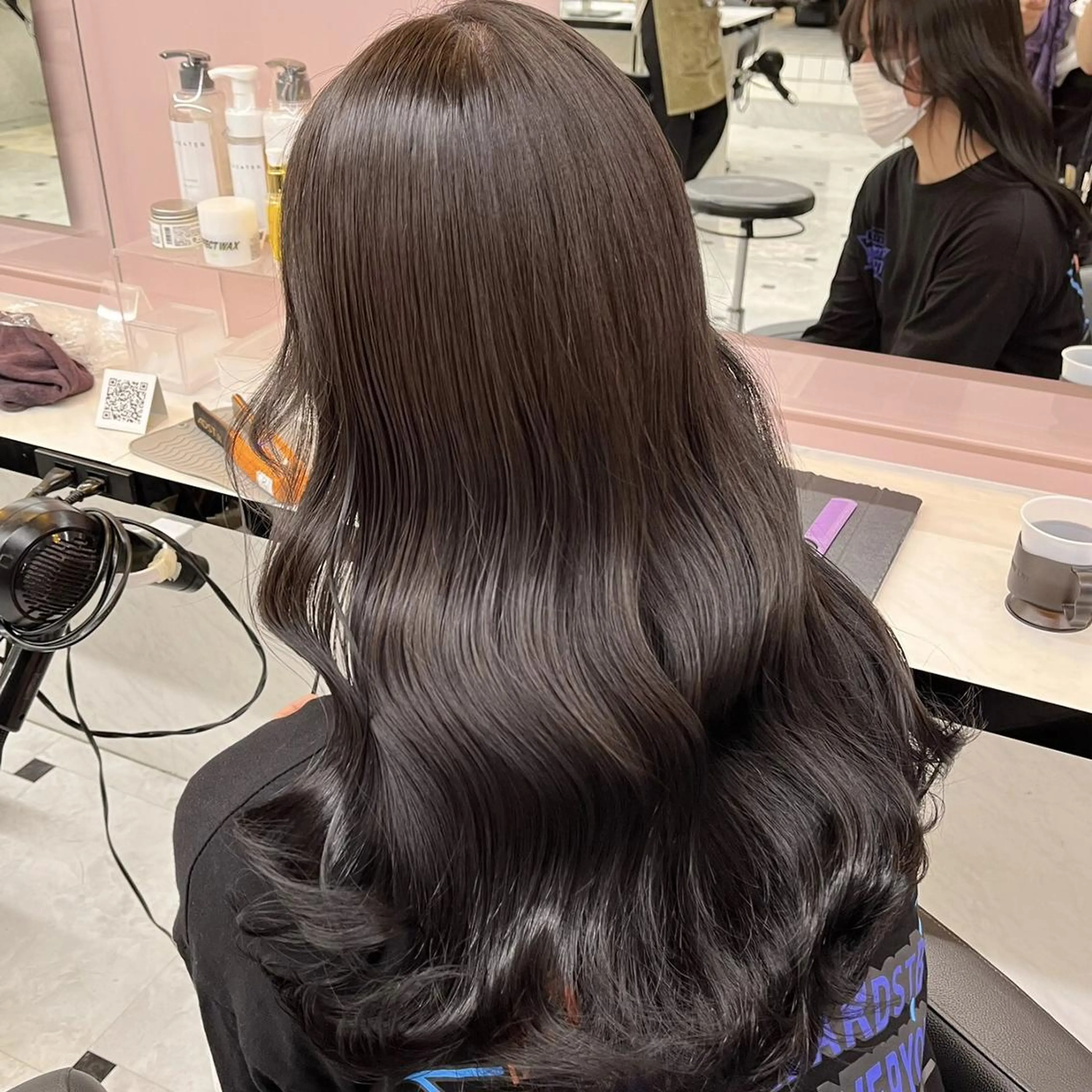 カラー 秋髪🏹愛され透明感 🏹福岡シアターのヘアスタイル