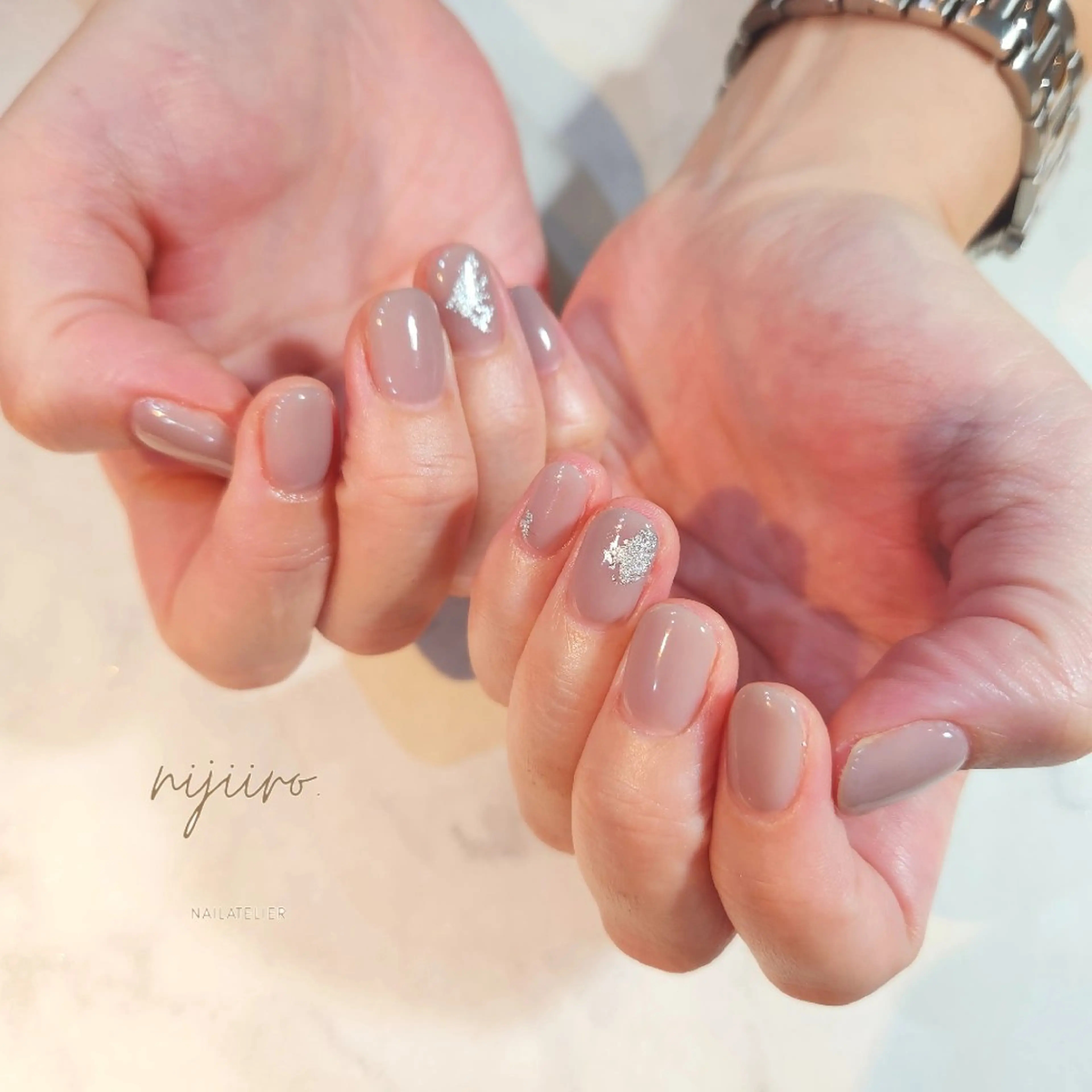 ネイル ハンドネイル nailatelier nijiiro.所属・nijiiro🌈 サトウのネイルデザイン