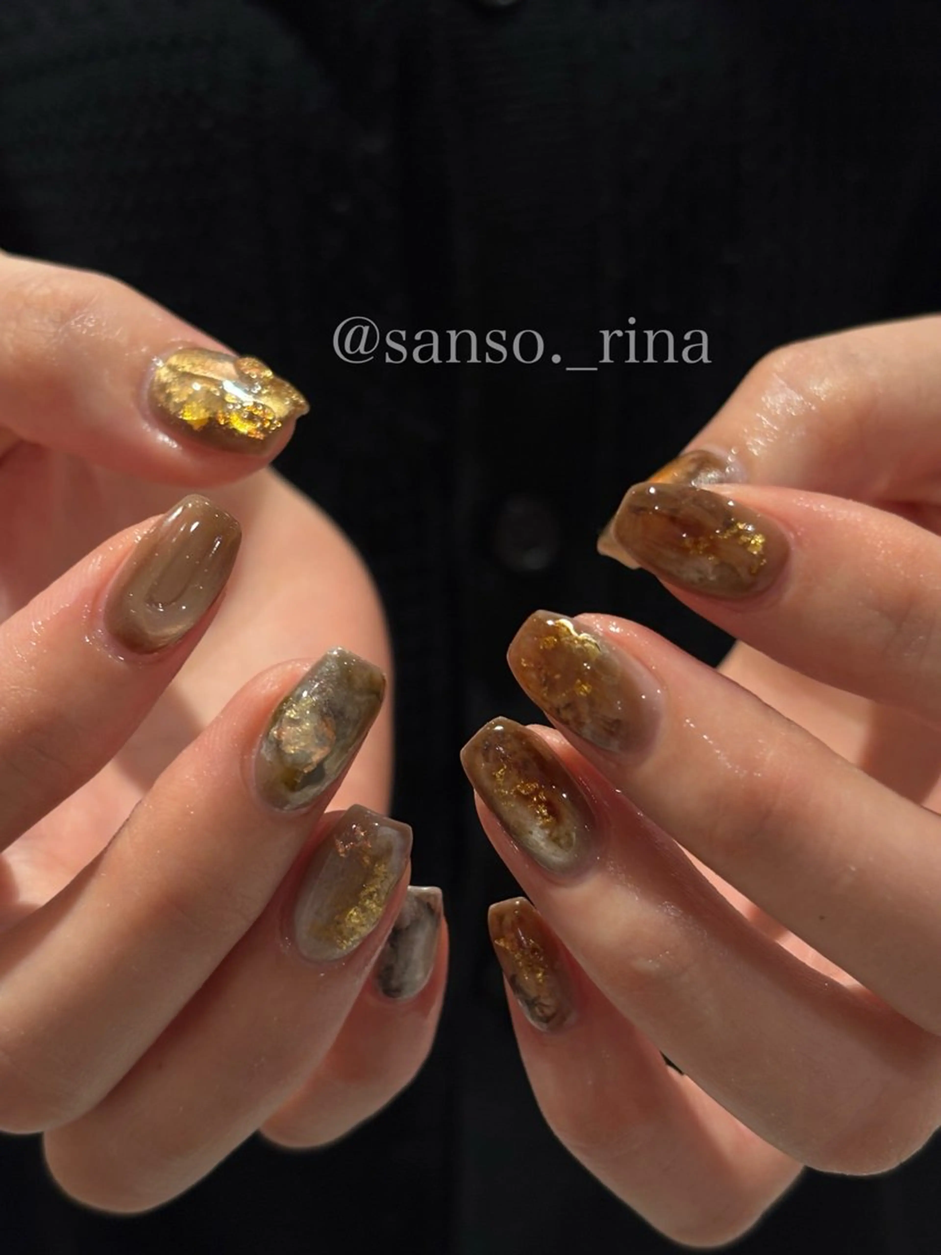 ネイル ハンドネイル フットネイル nuu  栄所属・早川 里奈のネイルデザイン