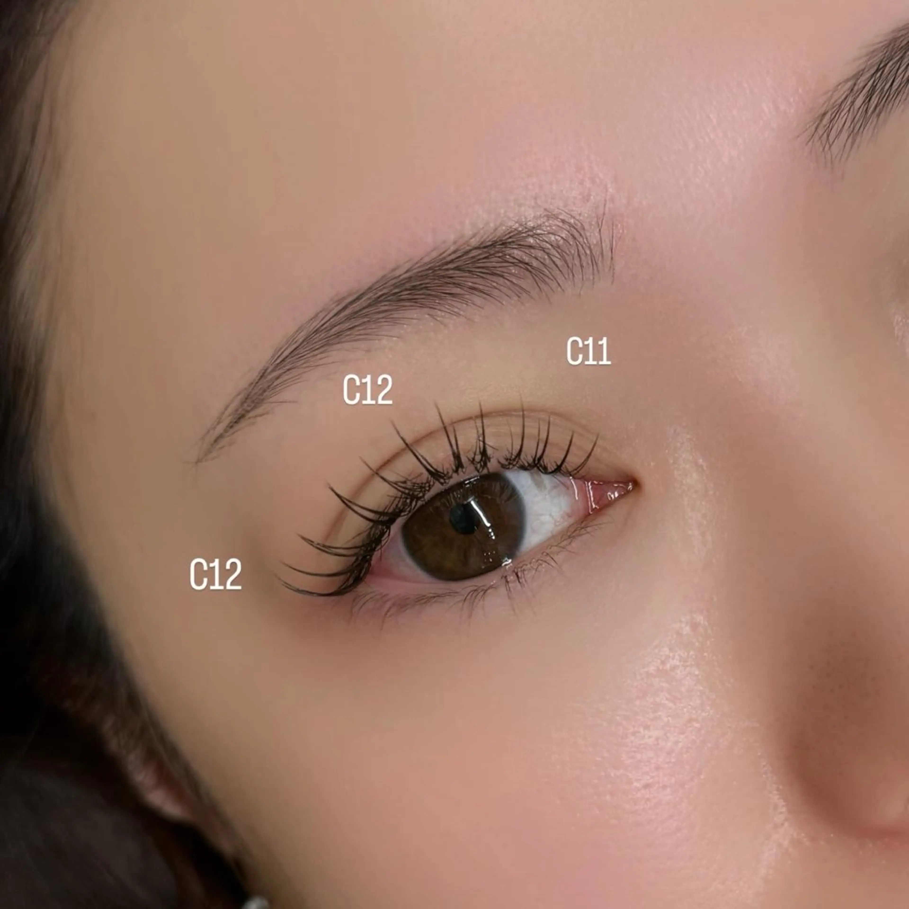 持続性1.5倍🆙LEDフラットラッシュ120本🤎ブラウン変更可🤎の写真