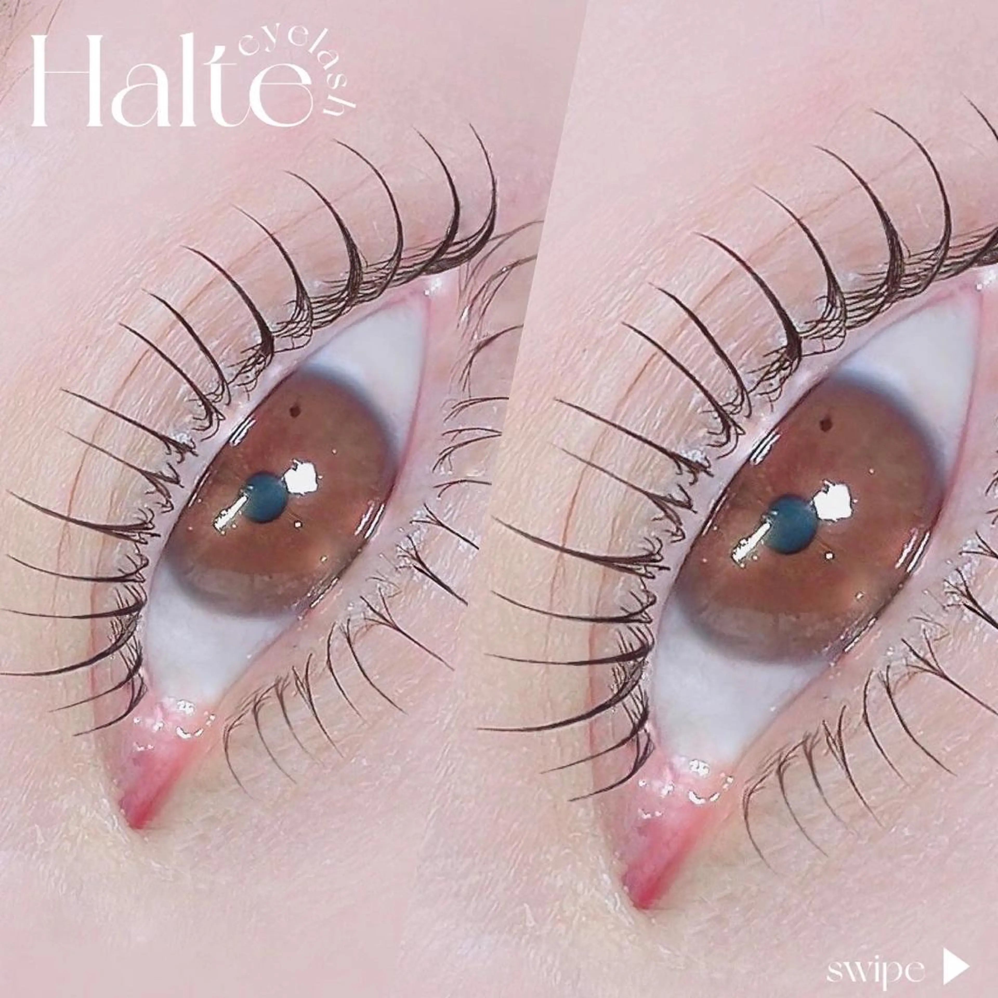 マツエク・マツパ Halte eyelashのマツエク・マツパデザイン