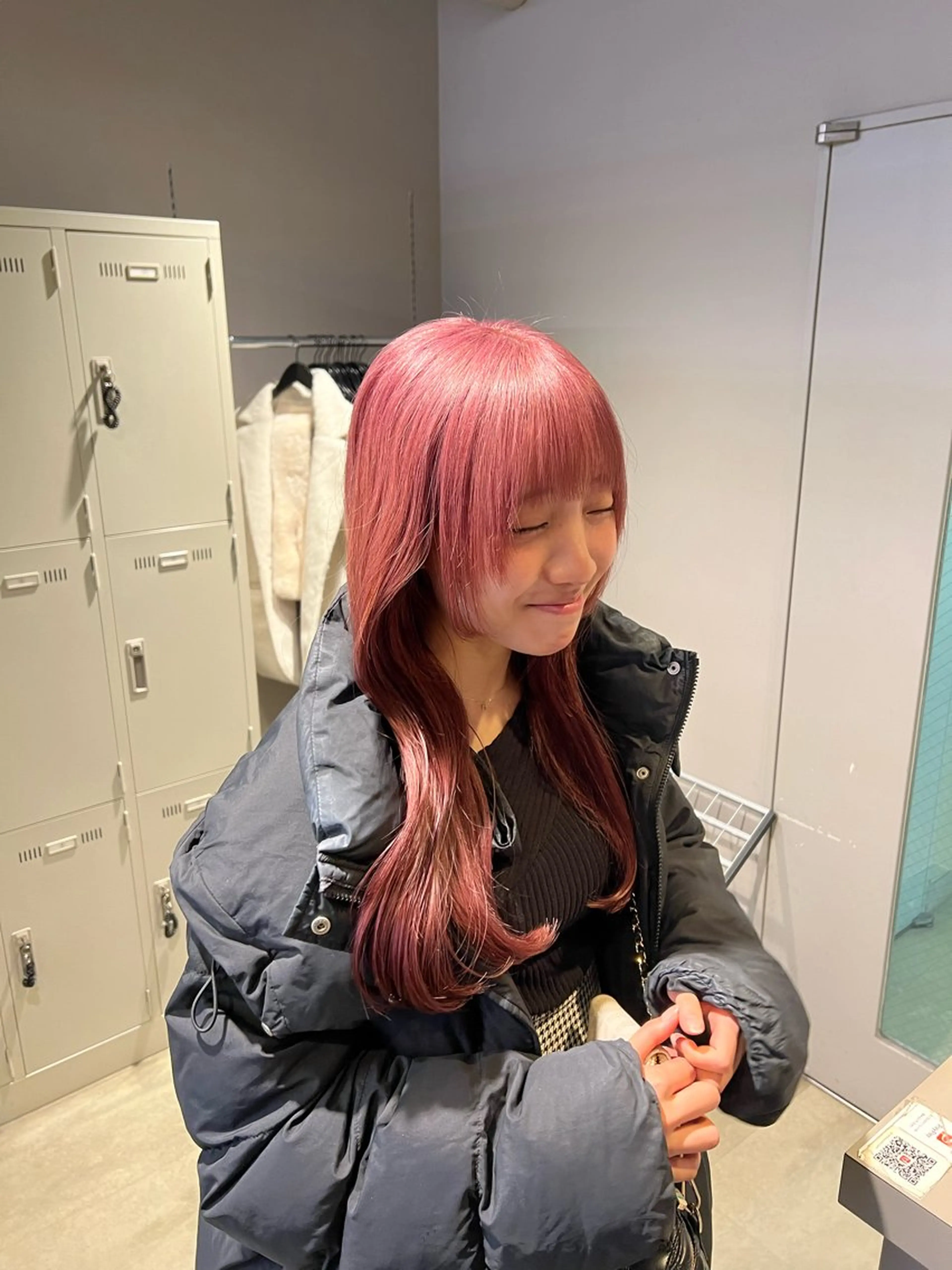 ロング カラー カット ヘアカラー 韓国レイヤーカット /REIのヘアスタイル