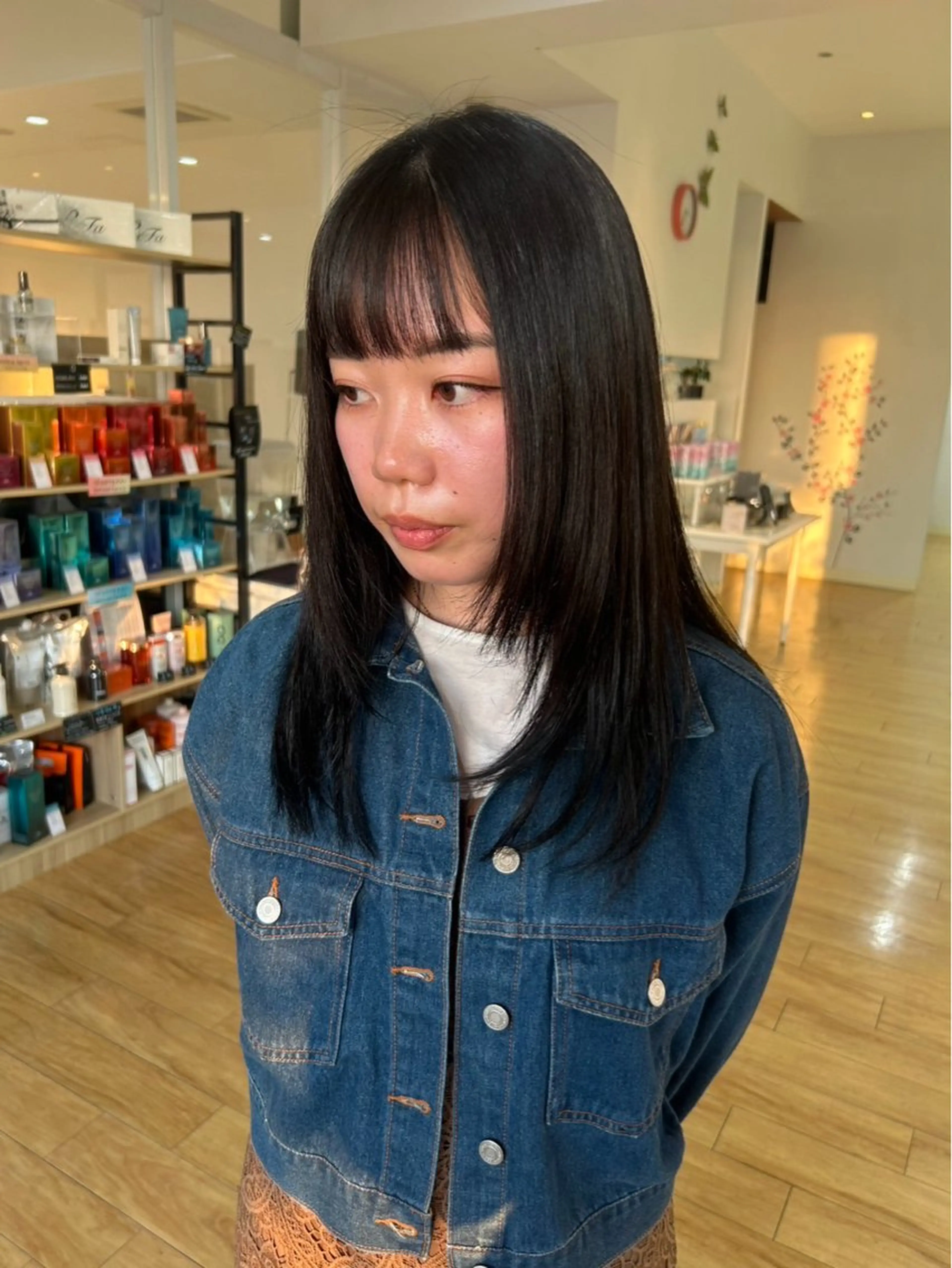 ミディアム 甲斐 遼太郎のヘアスタイル