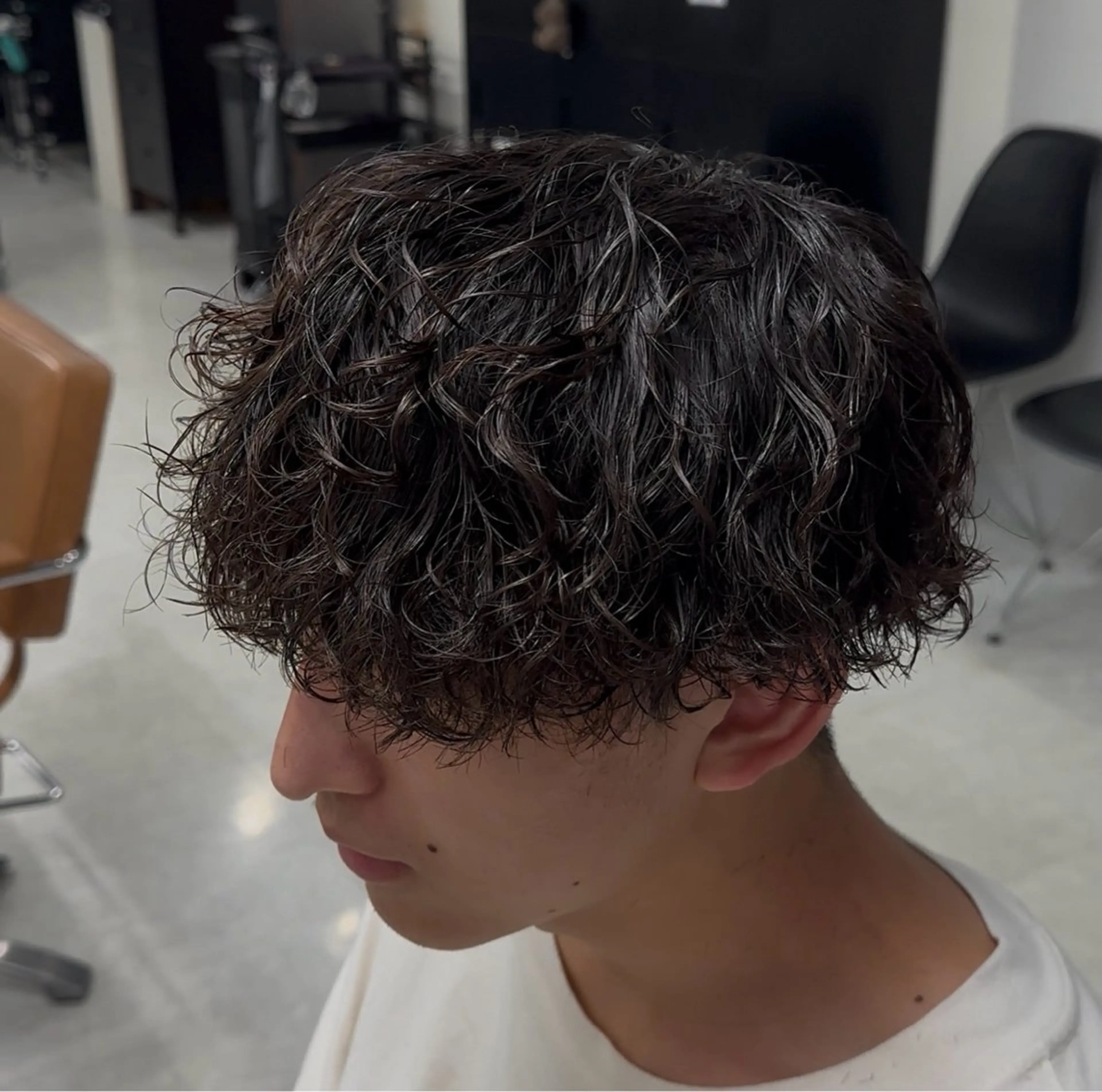 ⚡️限定33%オフ⚡️【🔥パーマオーダーNo.1🔥】カット+ツイストスパイラルパーマ#メンズ#ツイスパ#波巻きの写真