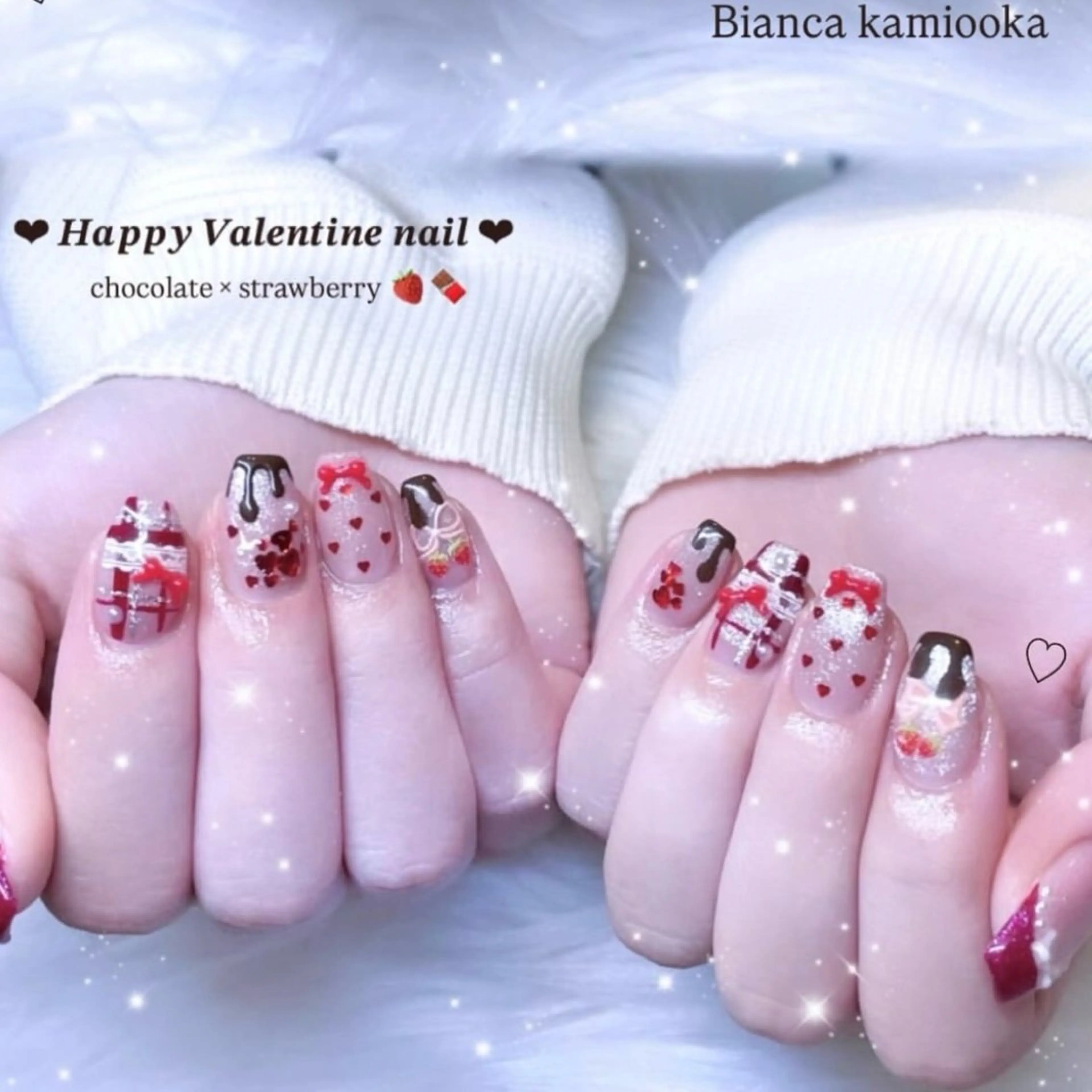 ネイル 持ち込み Bianca上大岡 MOTOKIのネイルデザイン