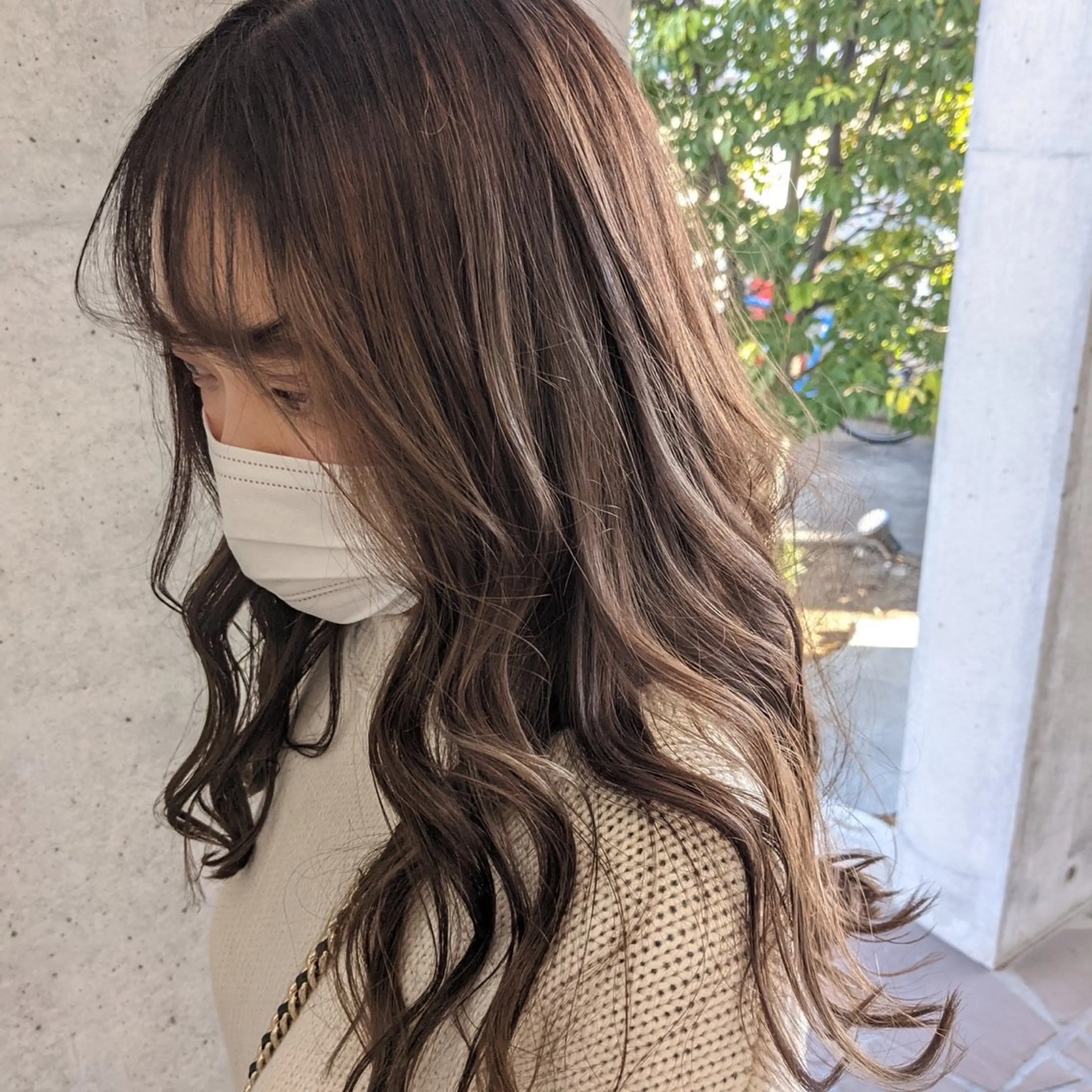ロング カラー おおつか せいやのヘアスタイル