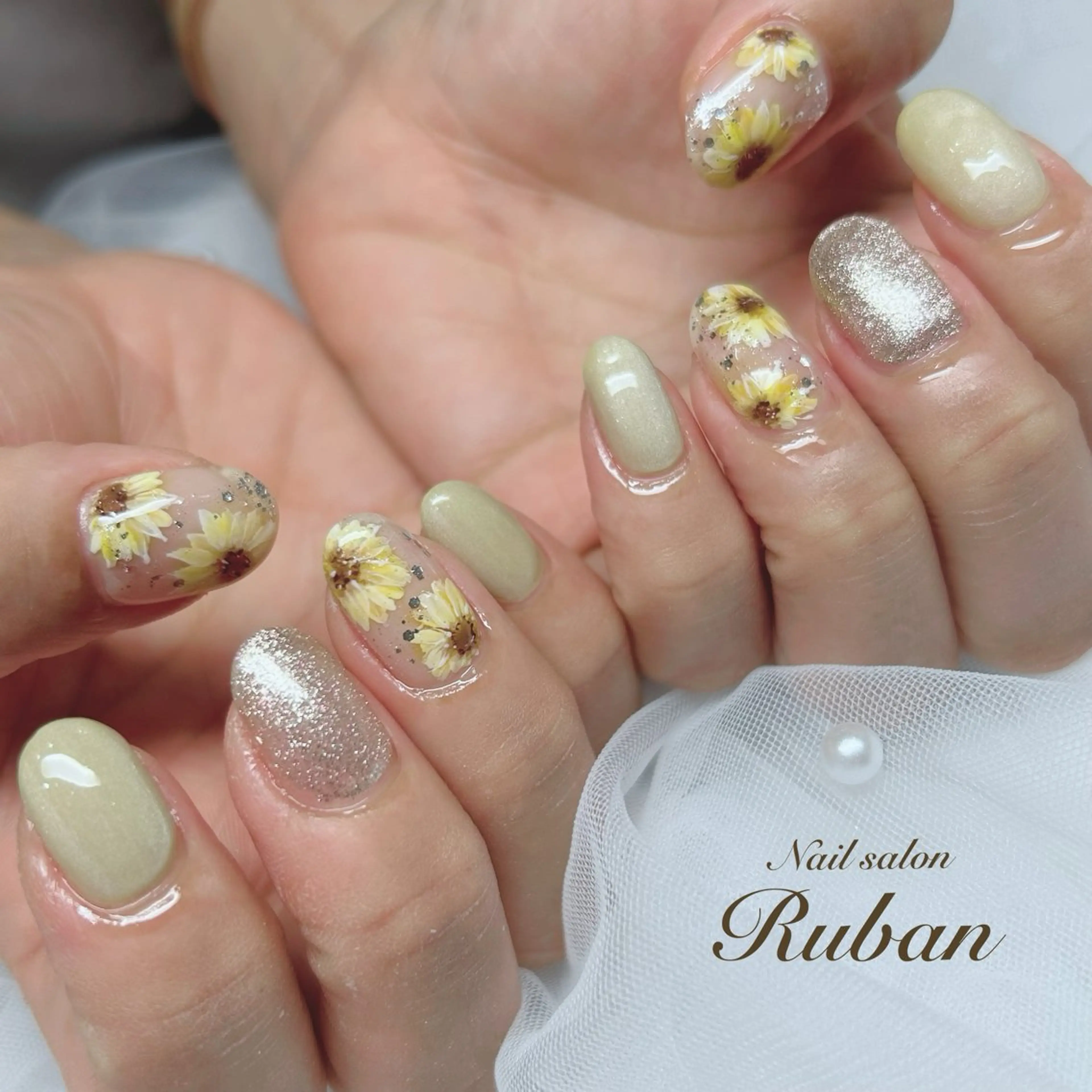 ネイル アートネイル 持ち込み 夏ネイル Nail salon Ruban所属・Nail salon Rubanのネイルデザイン